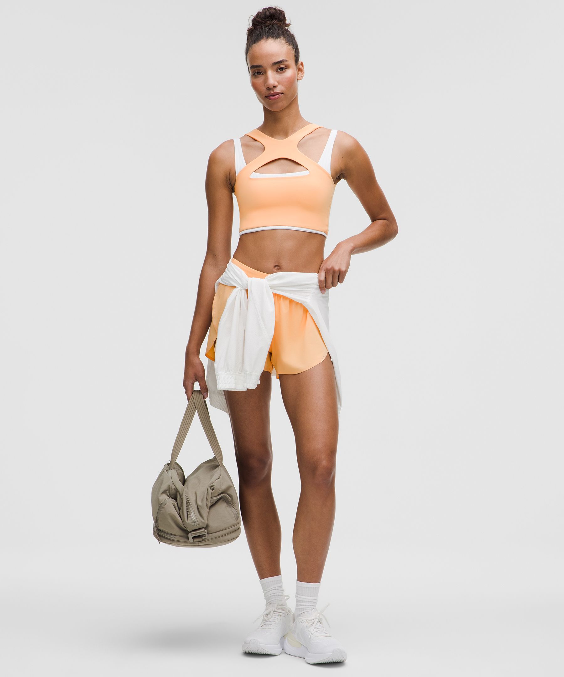 Lululemon Bend This Scoop And Cross Bra Light Support, A-c Cups
