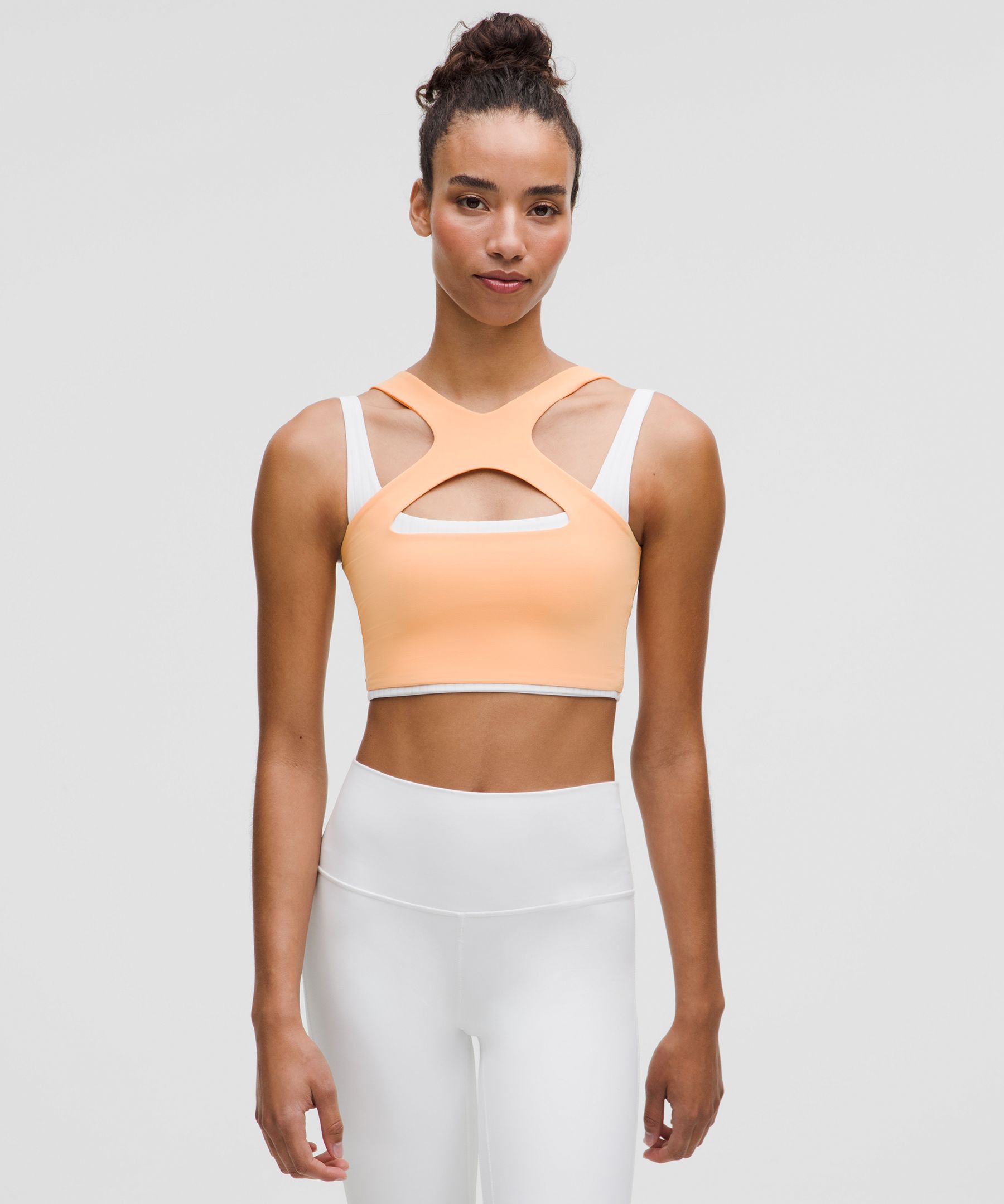 Lululemon Bend This Scoop And Cross Bra Light Support, A-c Cups