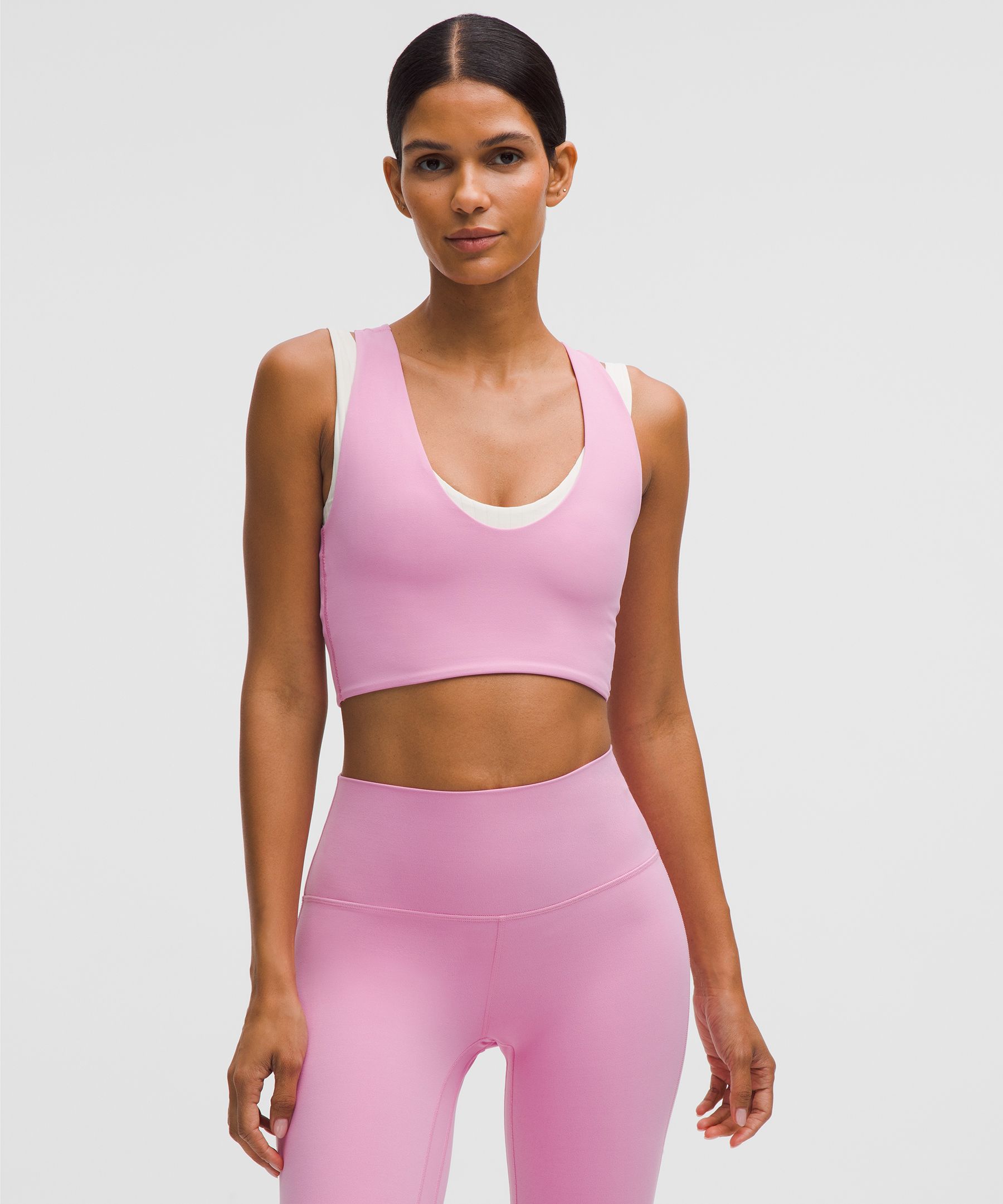 Lululemon Bend This Scoop And Cross Bra