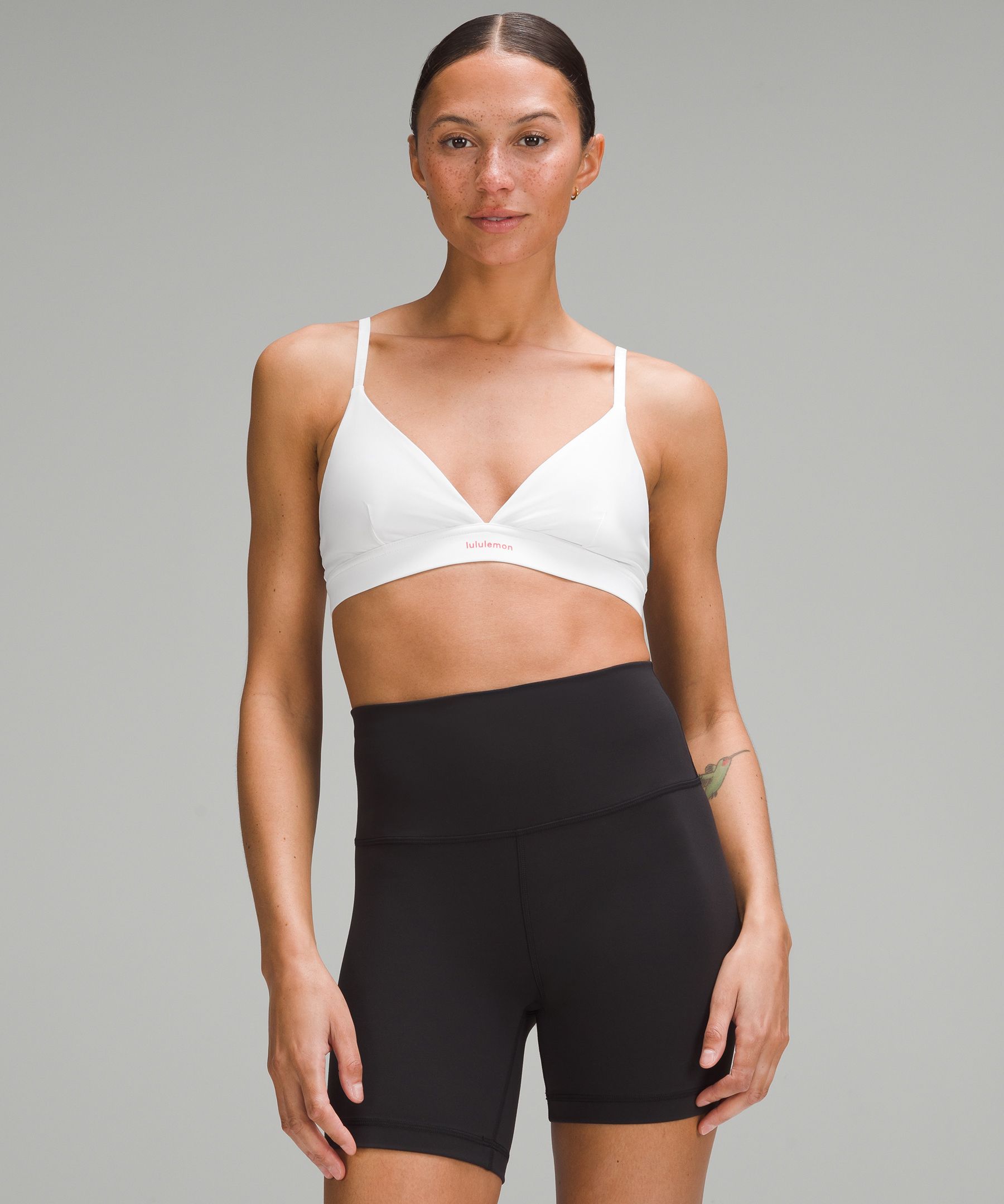 Shop Lululemon License To Train Triangle Bra Light Support, A/b Cup