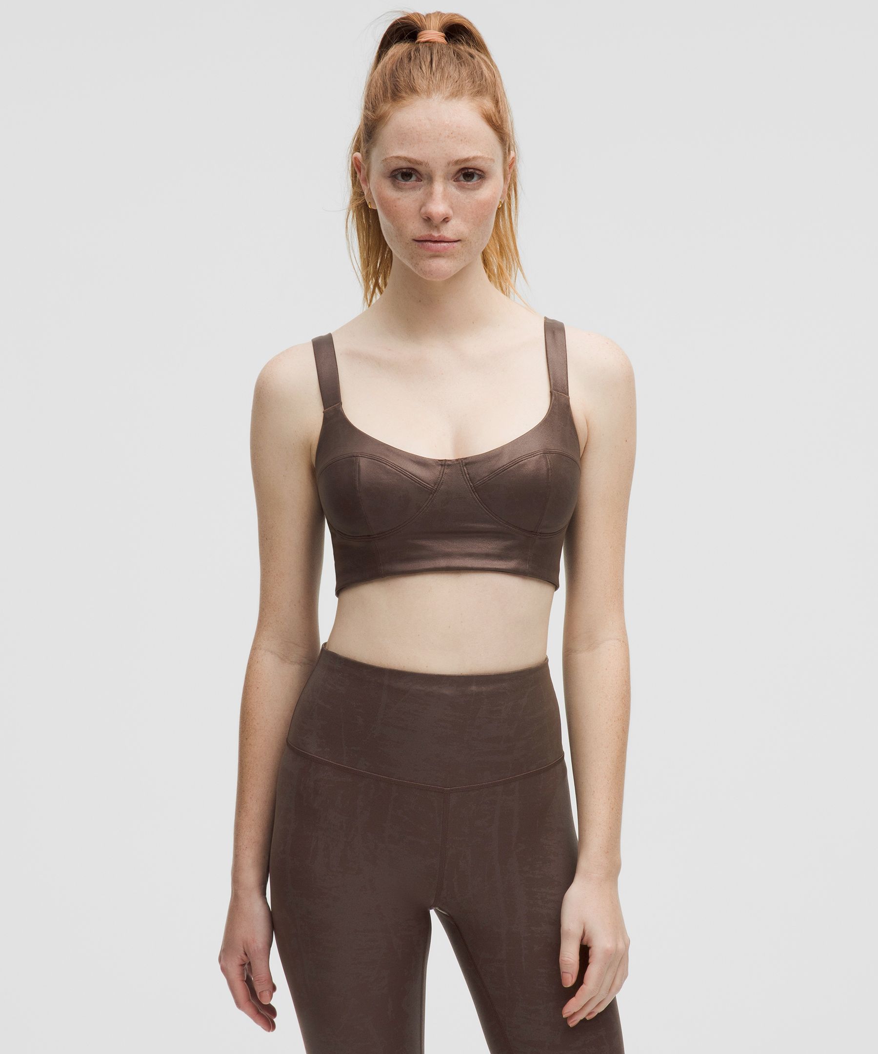 Everlux Longline Workout Bra Light Support, A/B Cup 