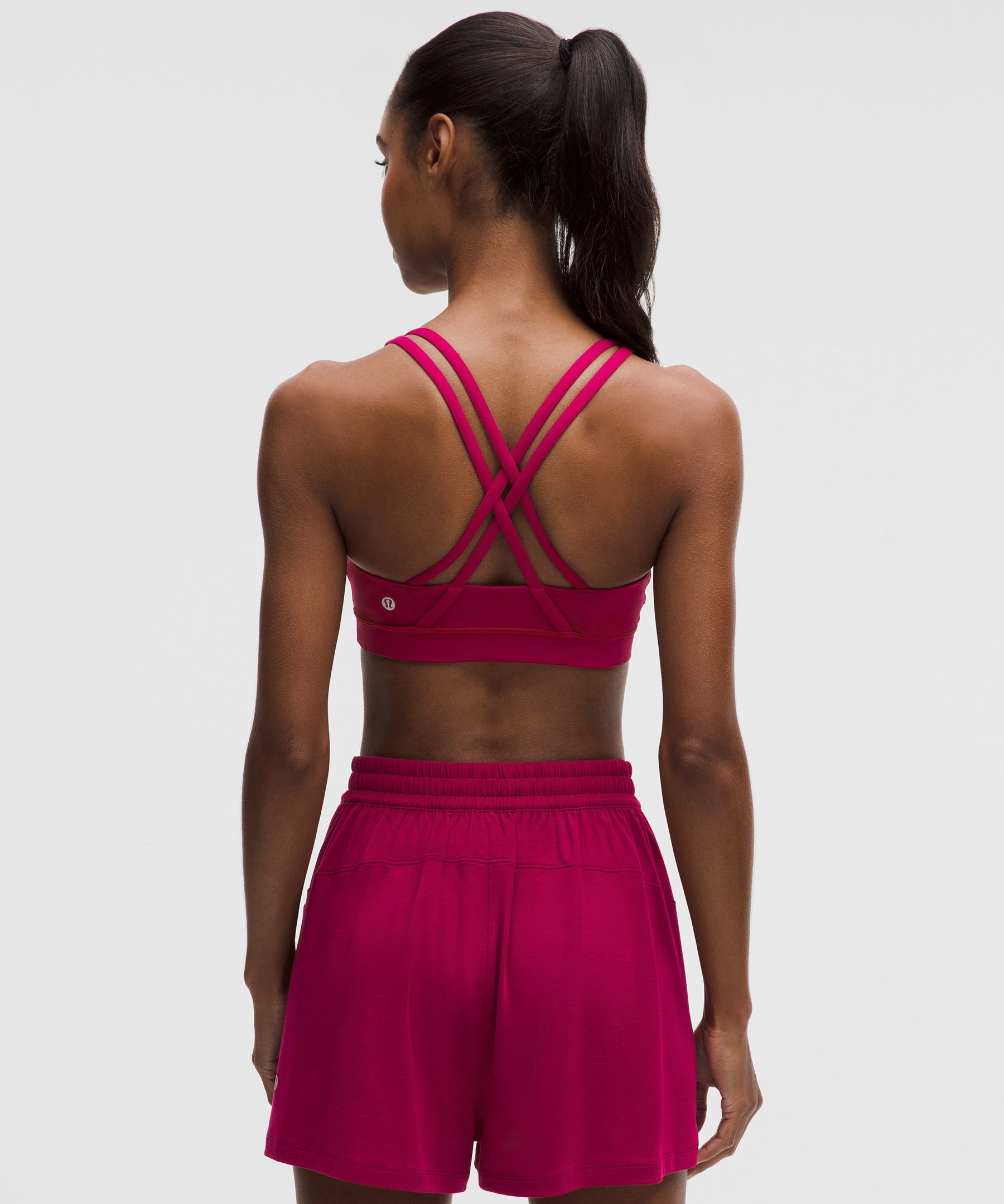 Lululemon Energy Bra In Pink