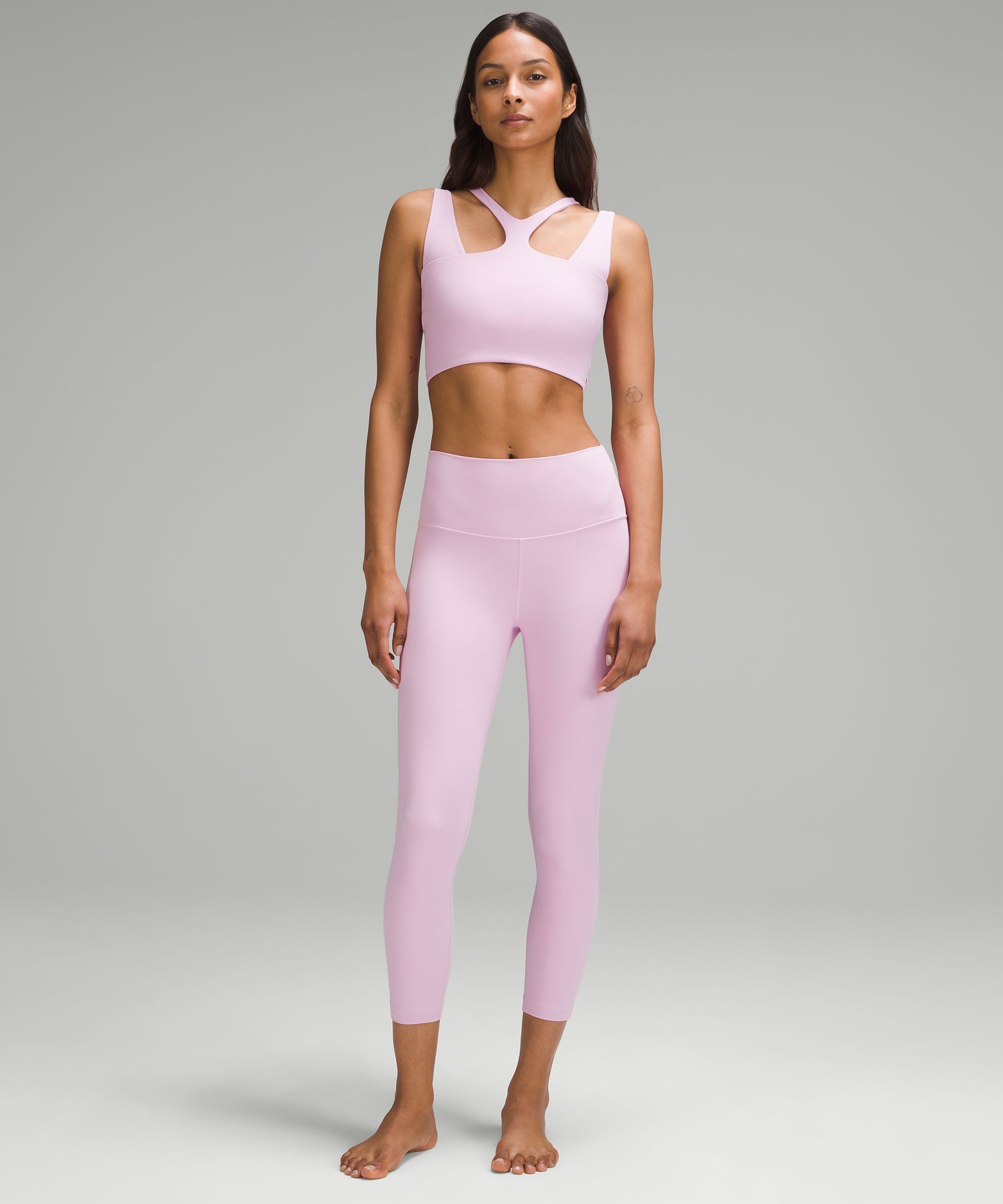 Shop Lululemon Bend This V And Racer Bra Light Support, A-c Cups