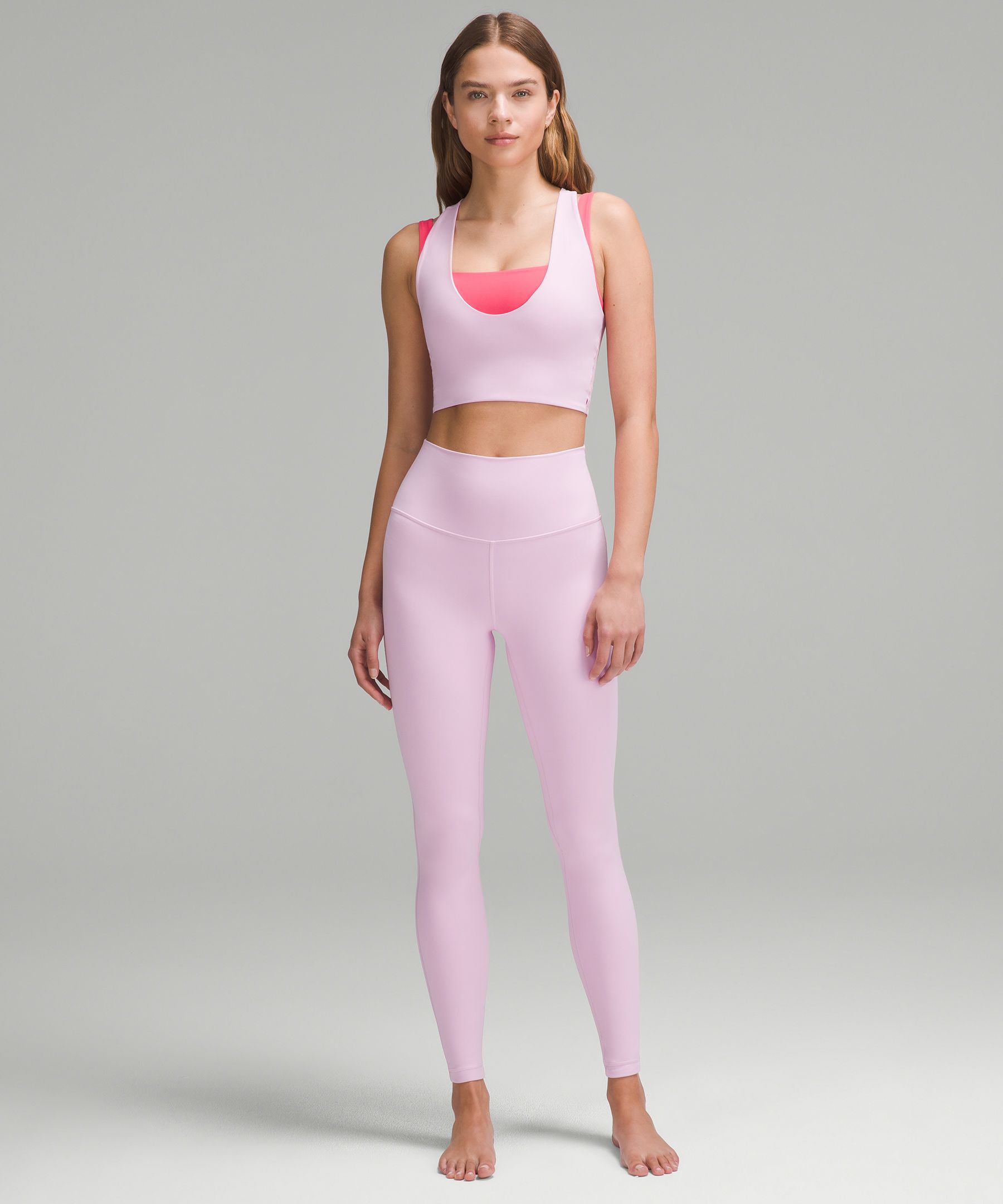 Shop Lululemon Bend This Scoop And Cross Bra Light Support, A-c Cups