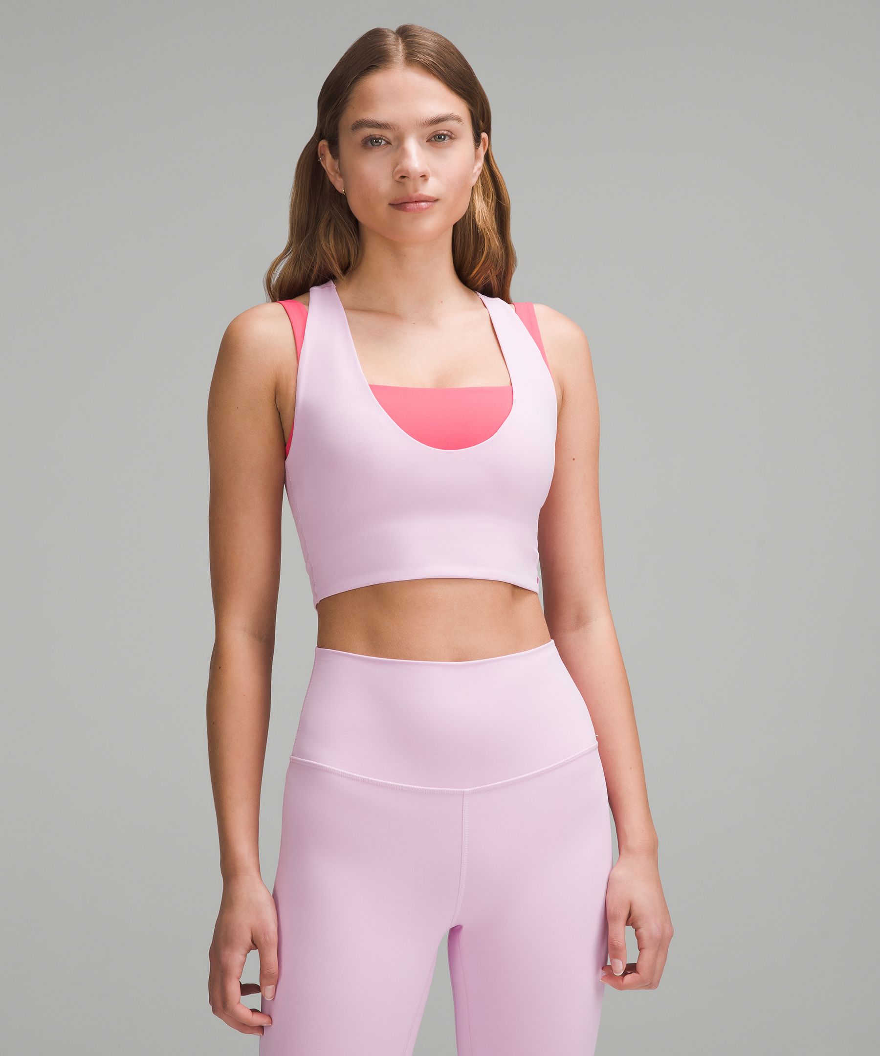 Shop Lululemon Bend This Scoop And Cross Bra Light Support, A-c Cups