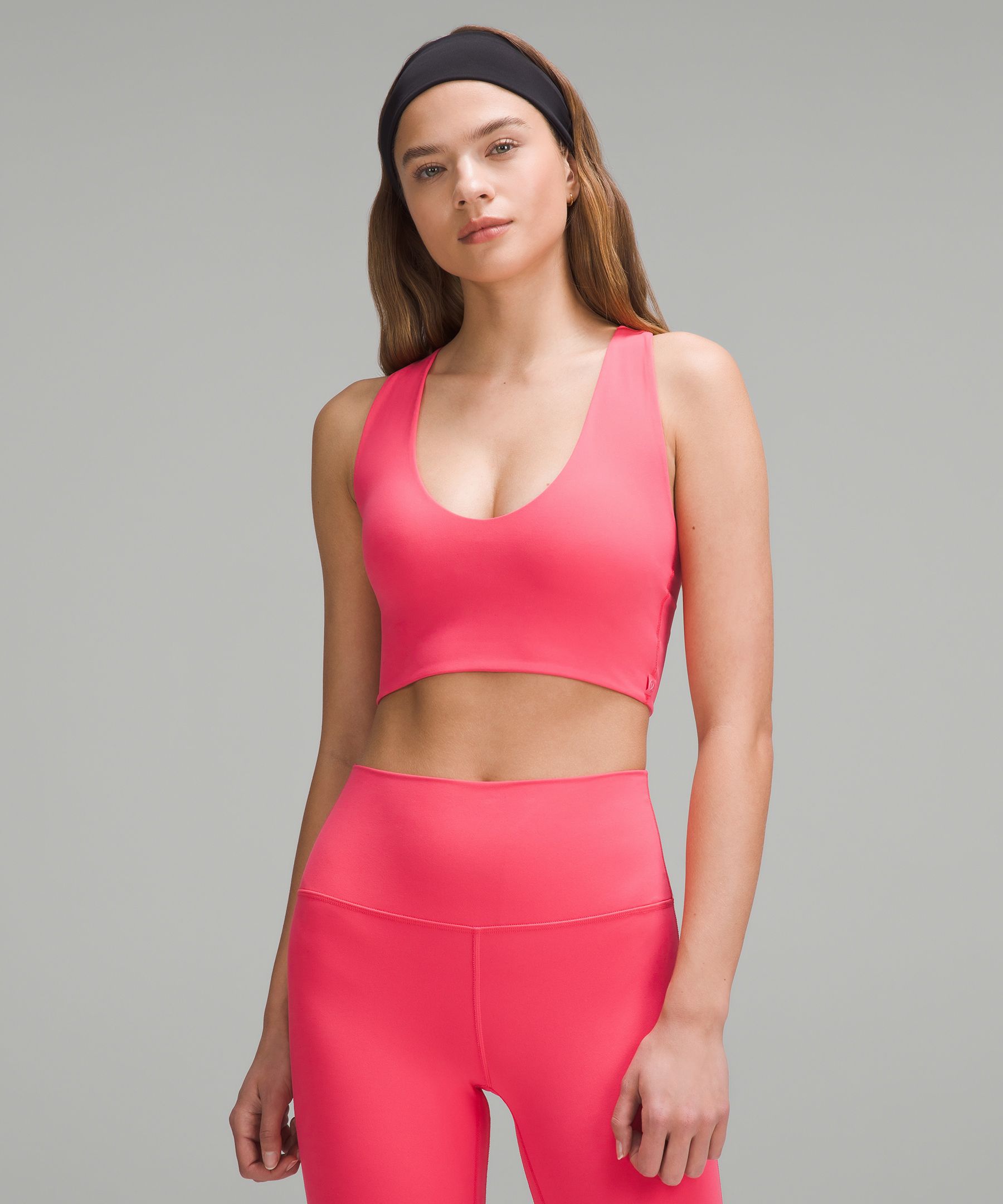 Shop Lululemon Bend This Scoop And Cross Bra Light Support, A-c Cups