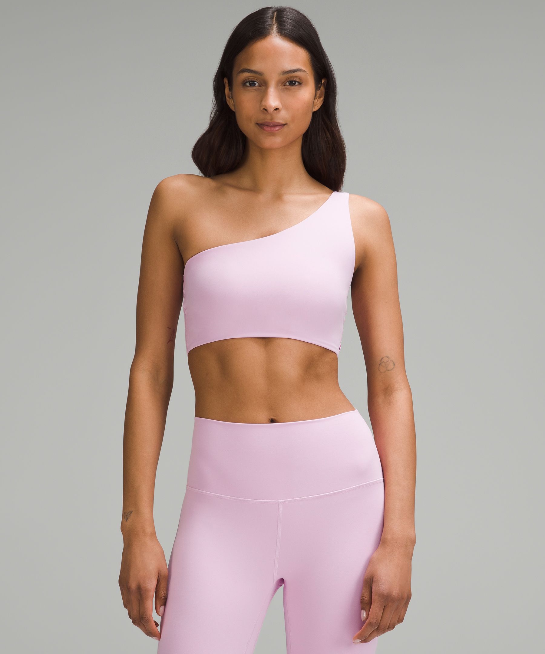 Shop Lululemon Bend This One-shoulder Bra Light Support, A-c Cups