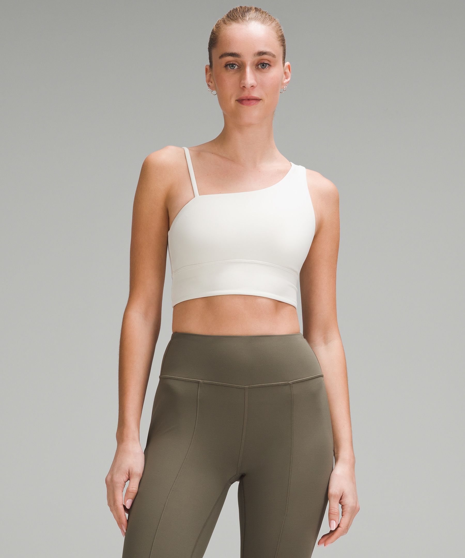 Lululemon zippered sport bra size 2 Gray - $22 - From Karen