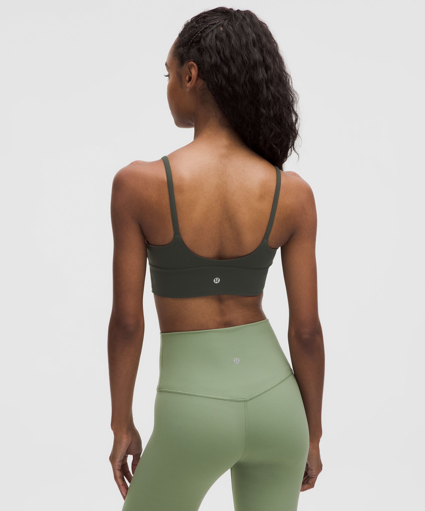 ヨガ lululemon - *outlet* lululemon bra top size4 Lululemon Ribbed Nulu Asymmetrical Bra *Light Support A/B