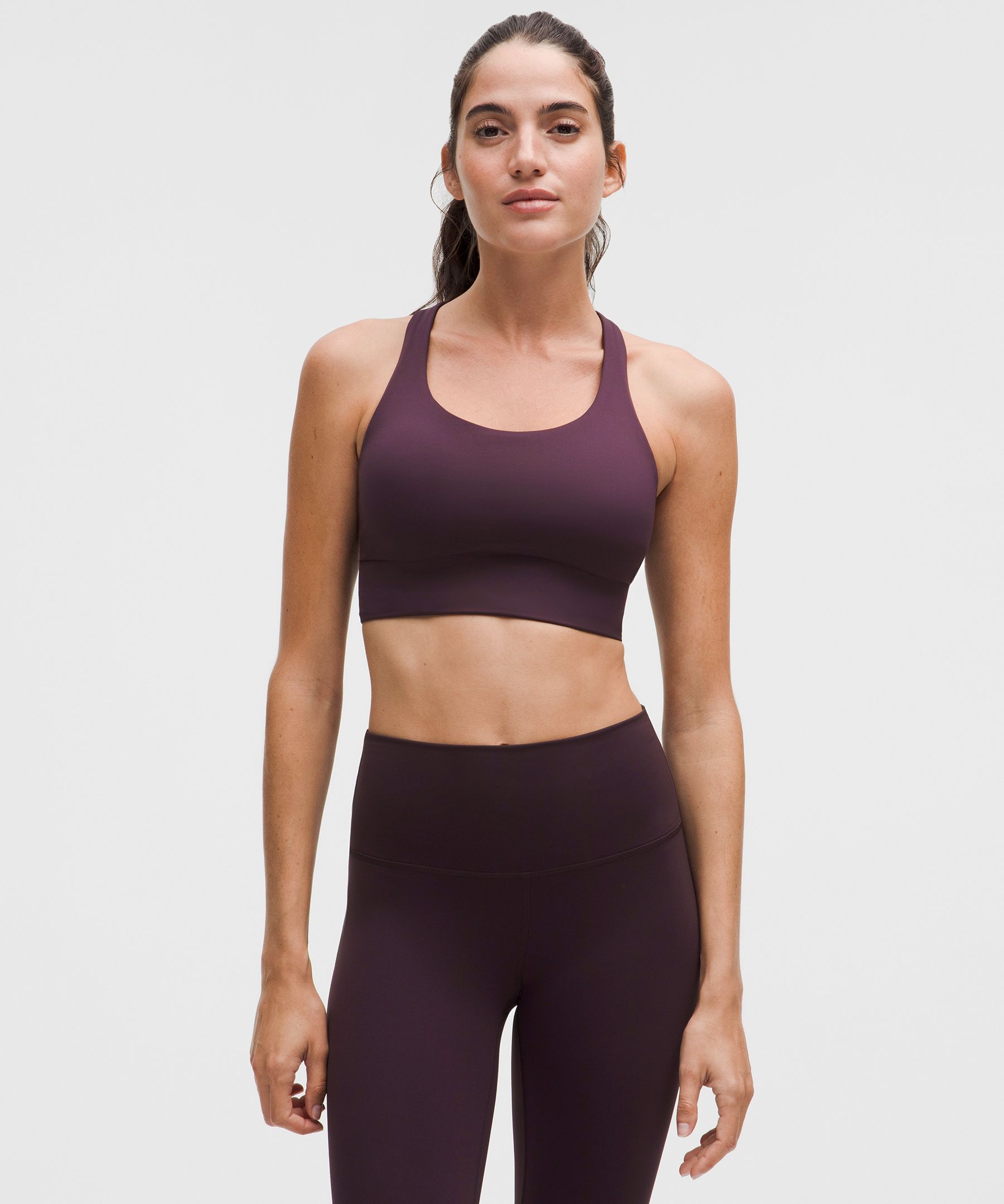 lululemon Energy Longline Bra Medium Support, B-D Cups 