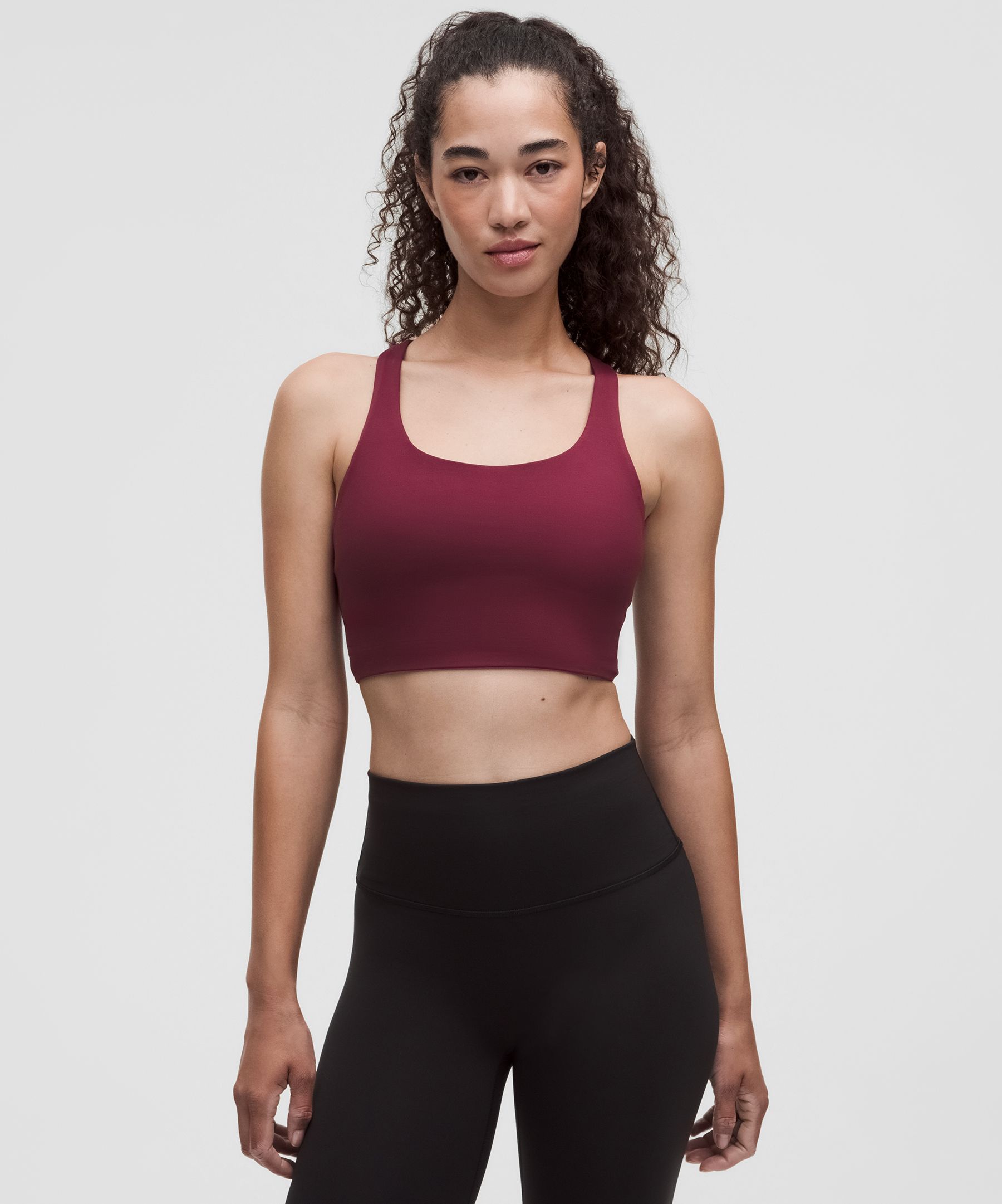 lululemon Energy Longline Bra Medium Support, B-D Cups *Evolve