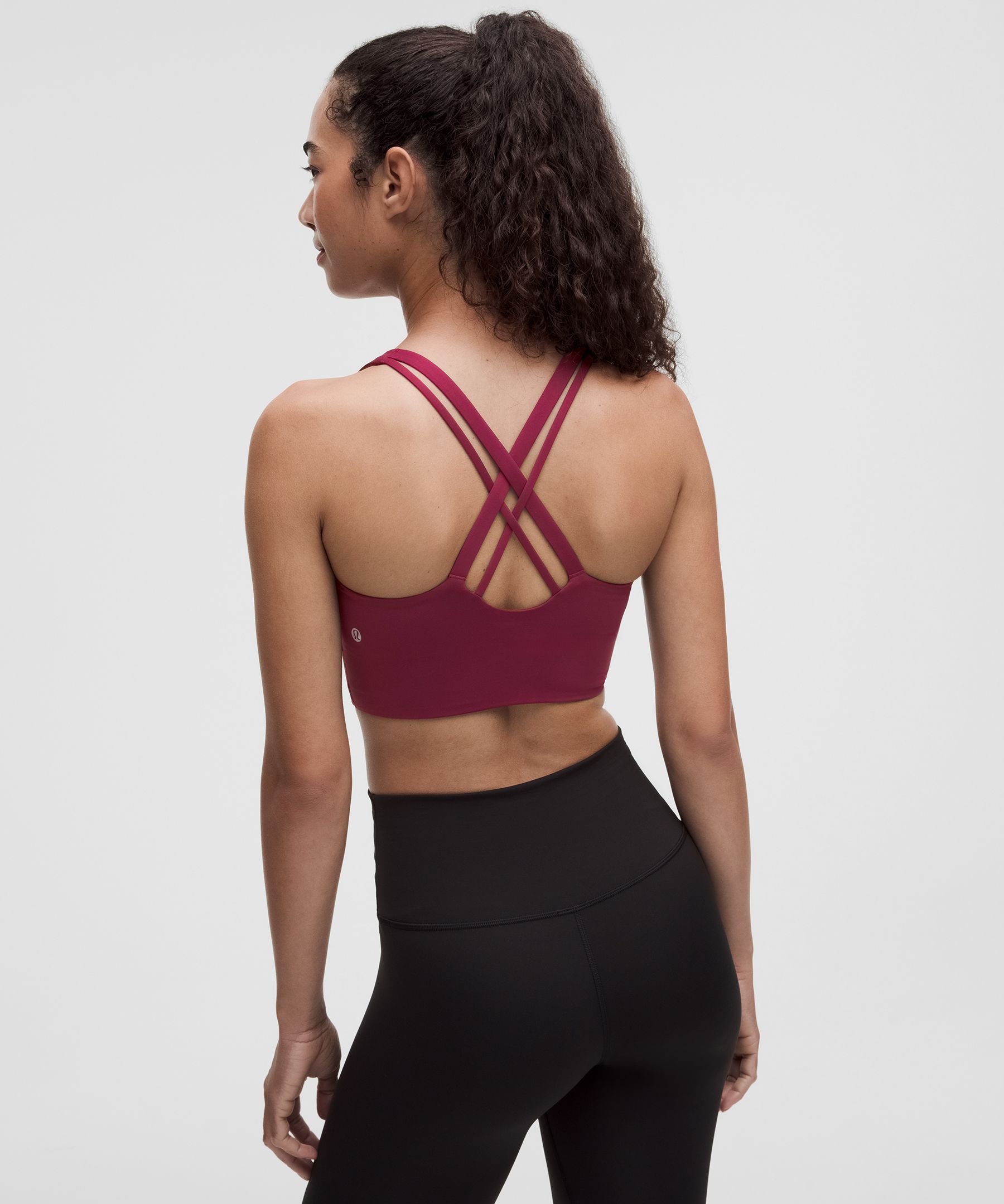 lululemon Energy Longline Bra Medium Support, B-D Cups *Evolve