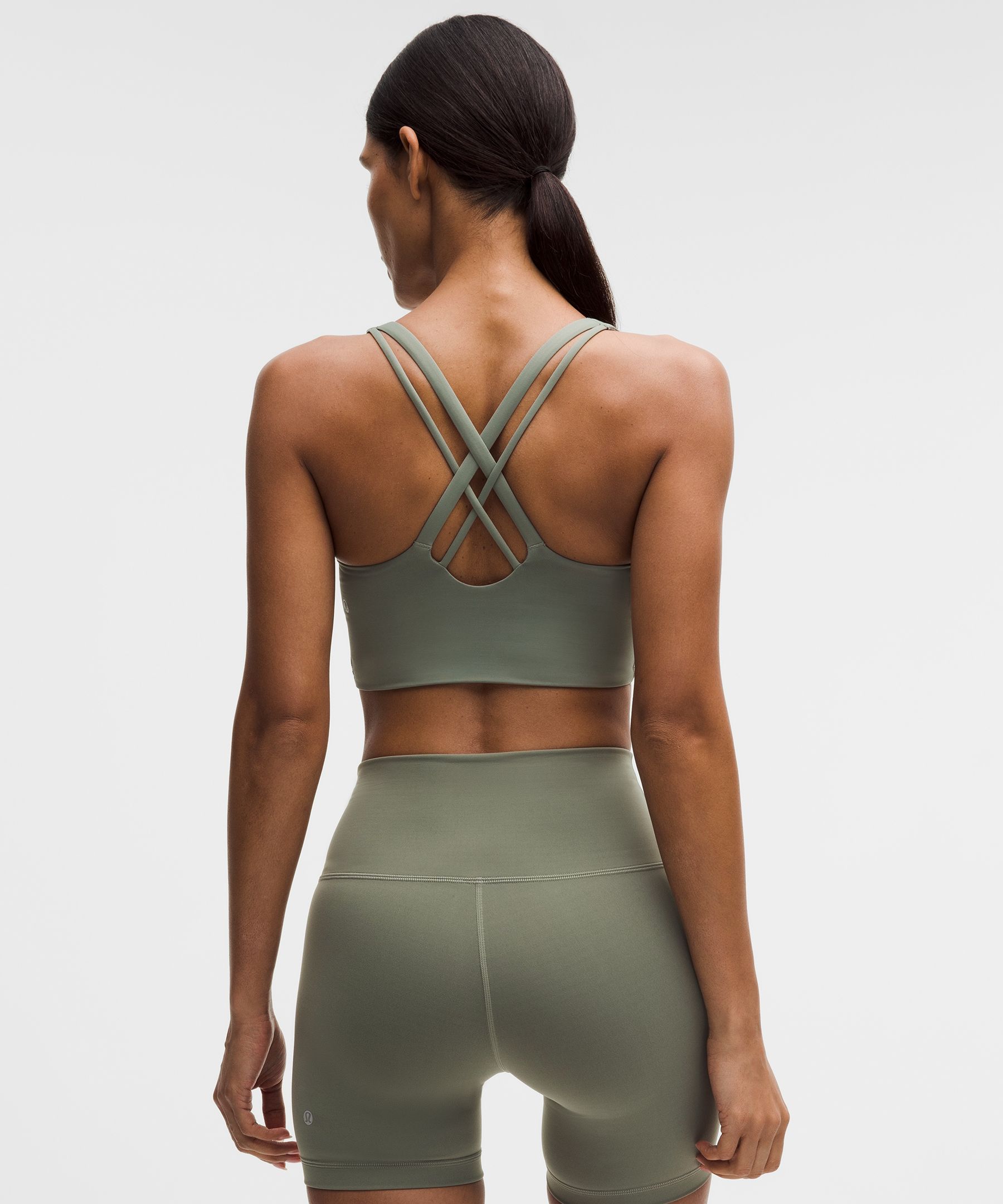 lululemon Energy Longline Bra Medium Support, B-D Cups *Evolve