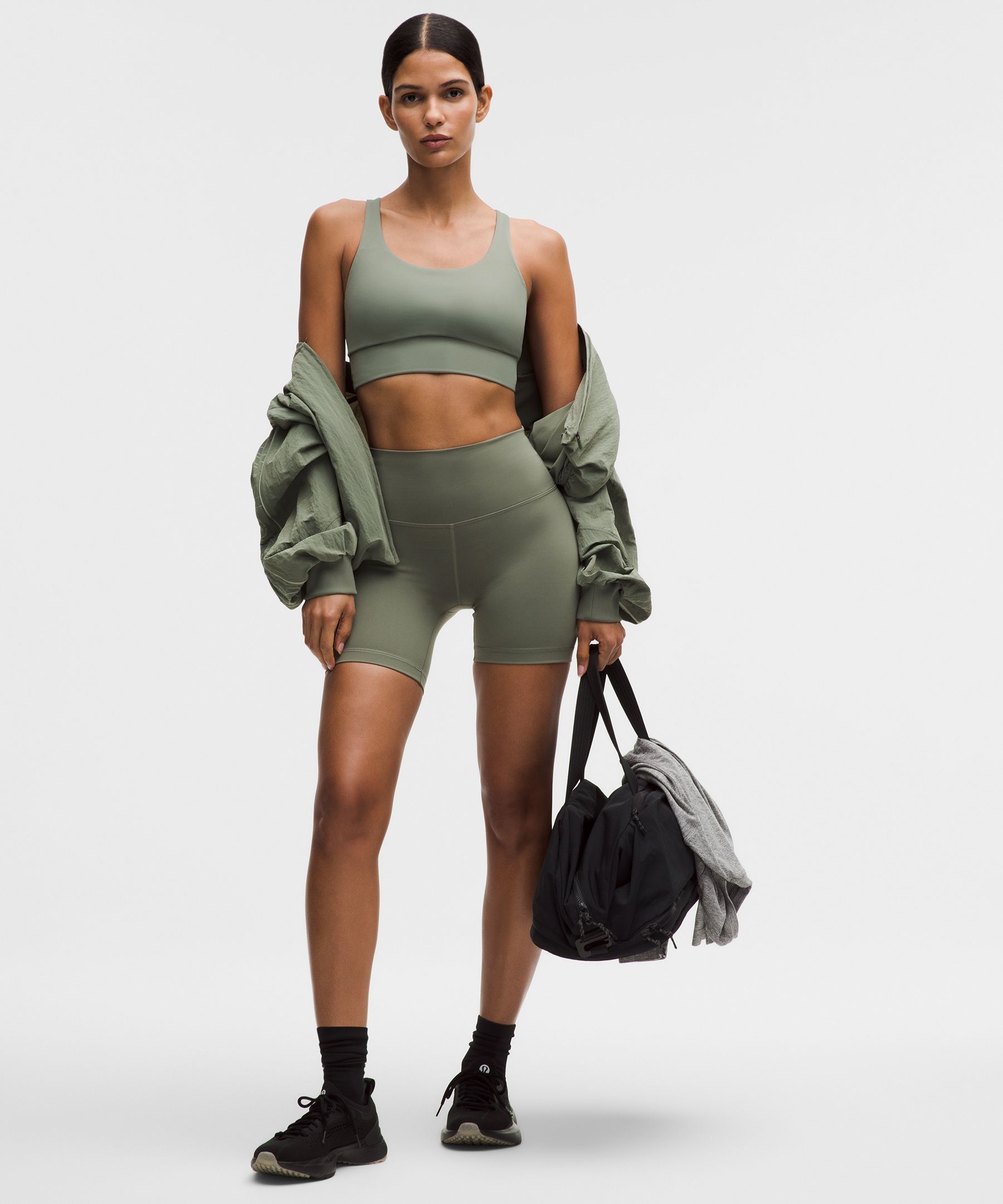 lululemon Energy Longline Bra Medium Support, B-D Cups *Evolve