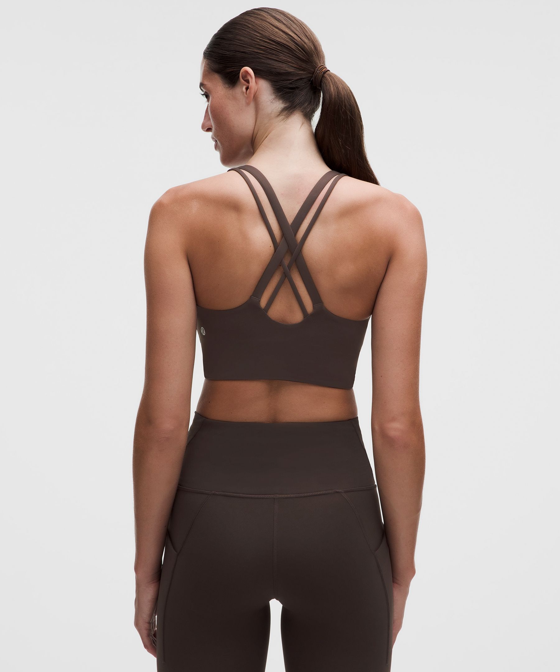lululemon Energy Longline Bra Medium Support, B-D Cups *Evolve