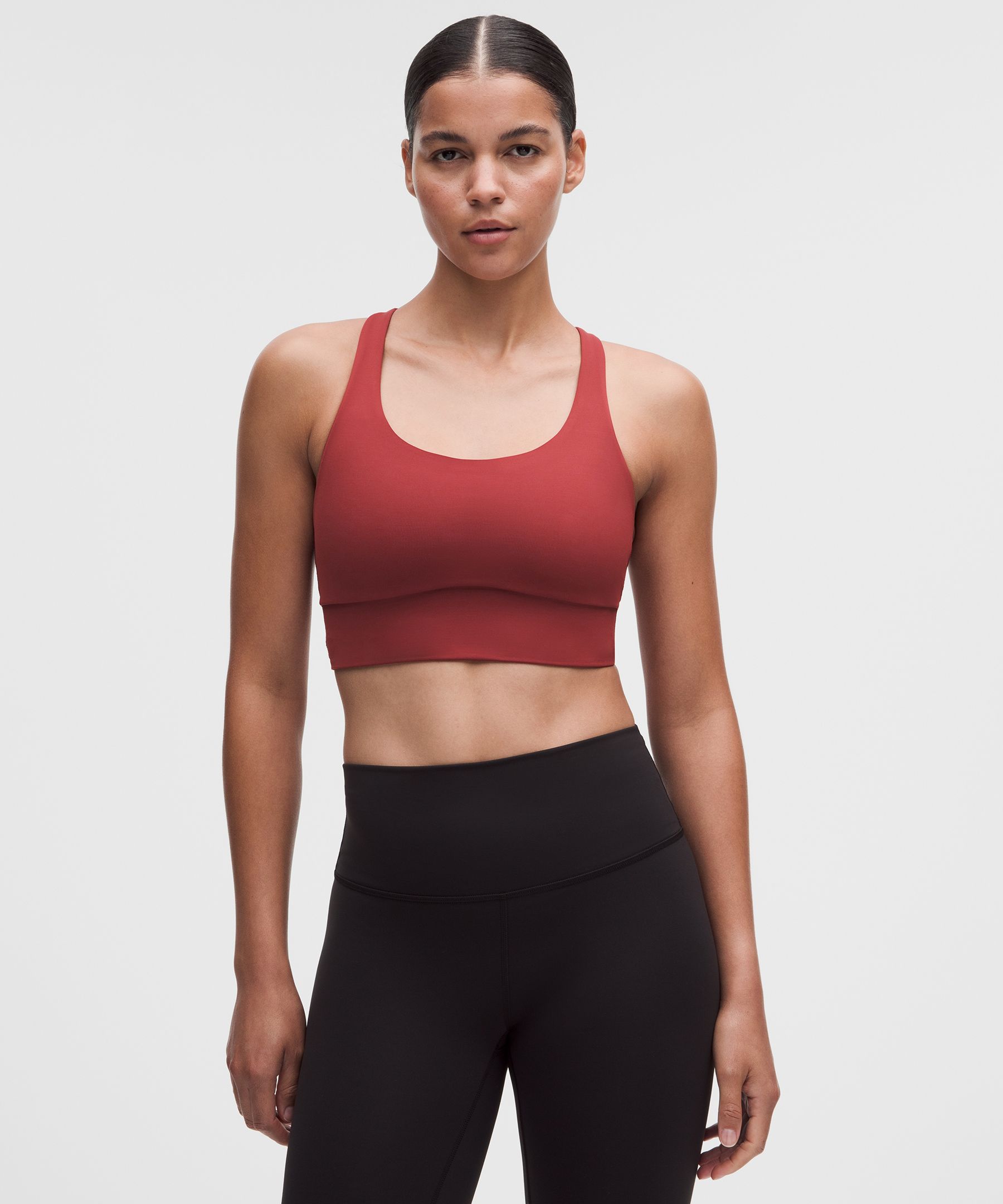 lululemon Energy Longline Bra Medium Support, B-D Cups *Evolve