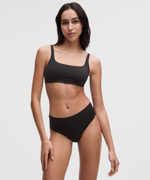 Женское бралетт Lululemon Wundermost Nulu с круглым вырезом