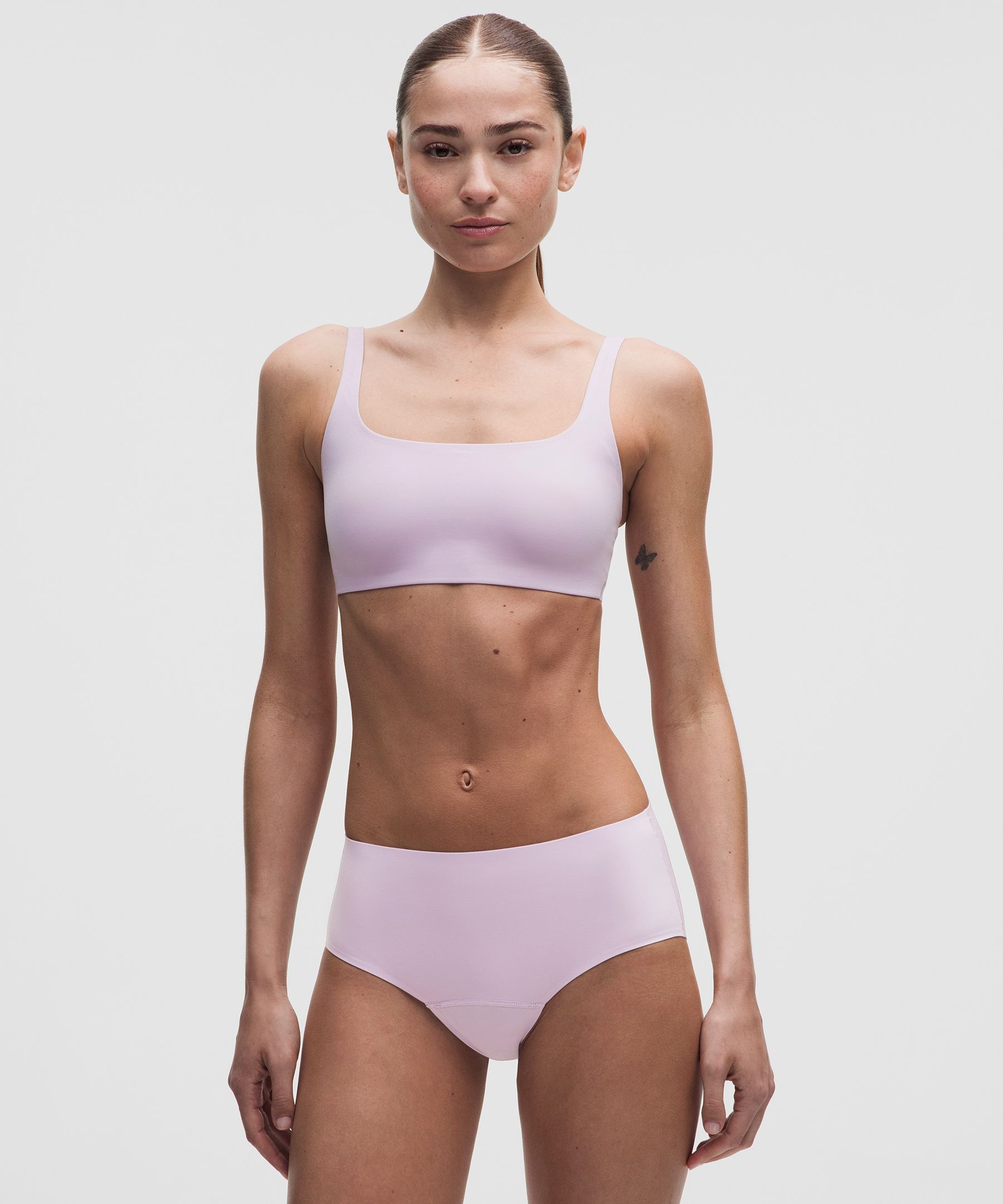 Wundermost Ultra-Soft Nulu Scoop-Neck Bralette 