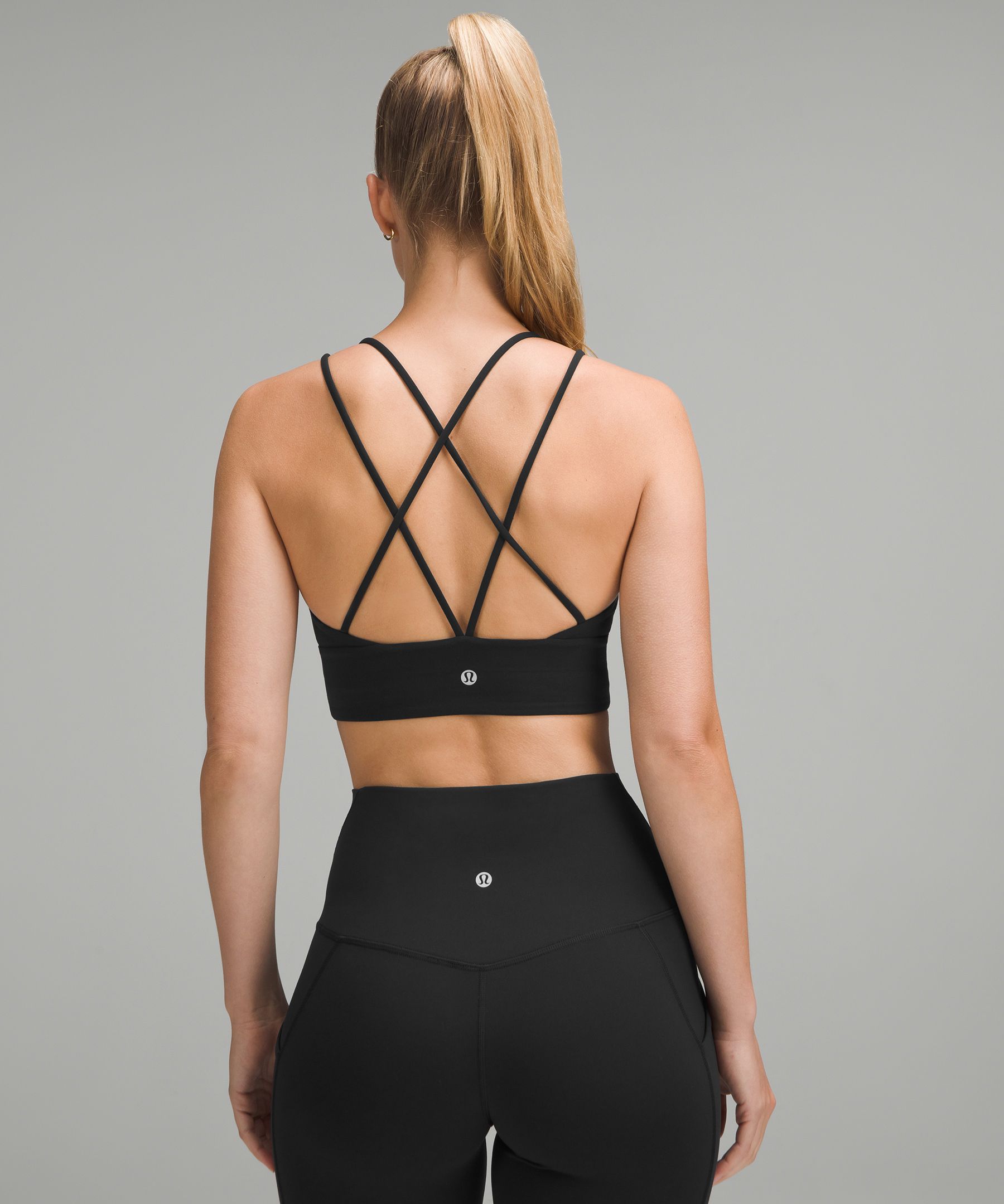 Lululemon athletica Nulu Strappy V Neck Yoga Bra Light Support A B Cup Women s Bras Yorkdale Mall