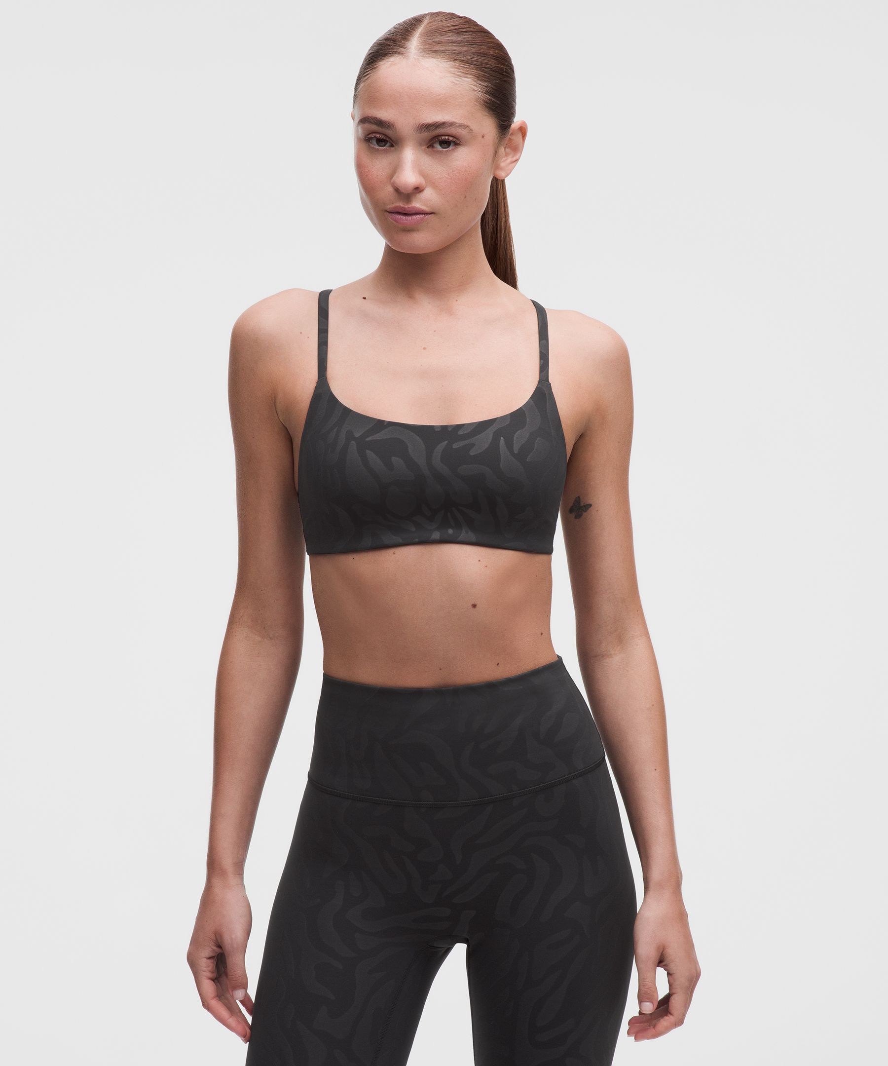 Wunder Train Strappy Racer Bra *Light Support, A/B Cup