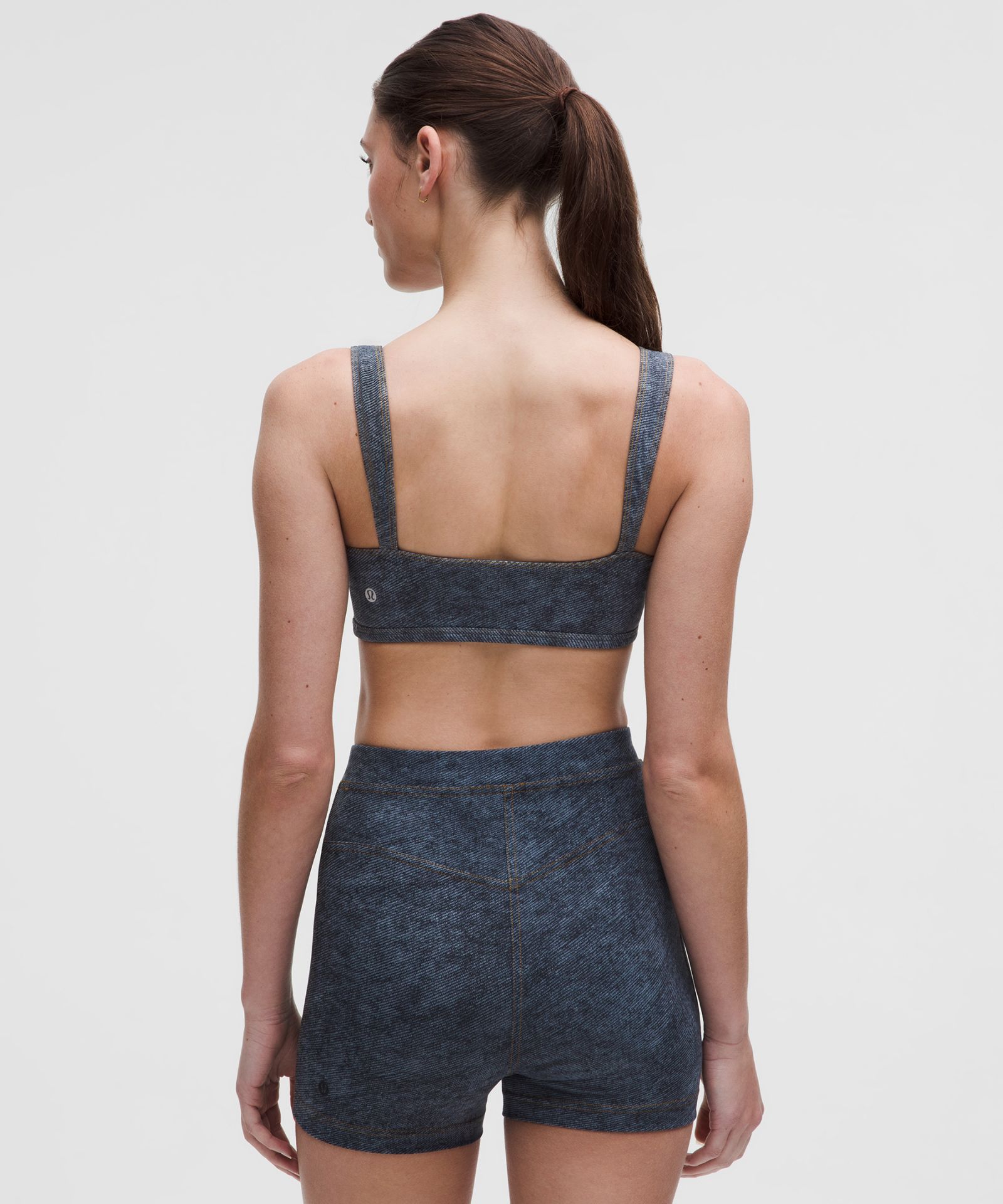 Lululemon Everlux Sweetheart Bra Light Support, A/B Cup *Denim Dreams Set — фото 2