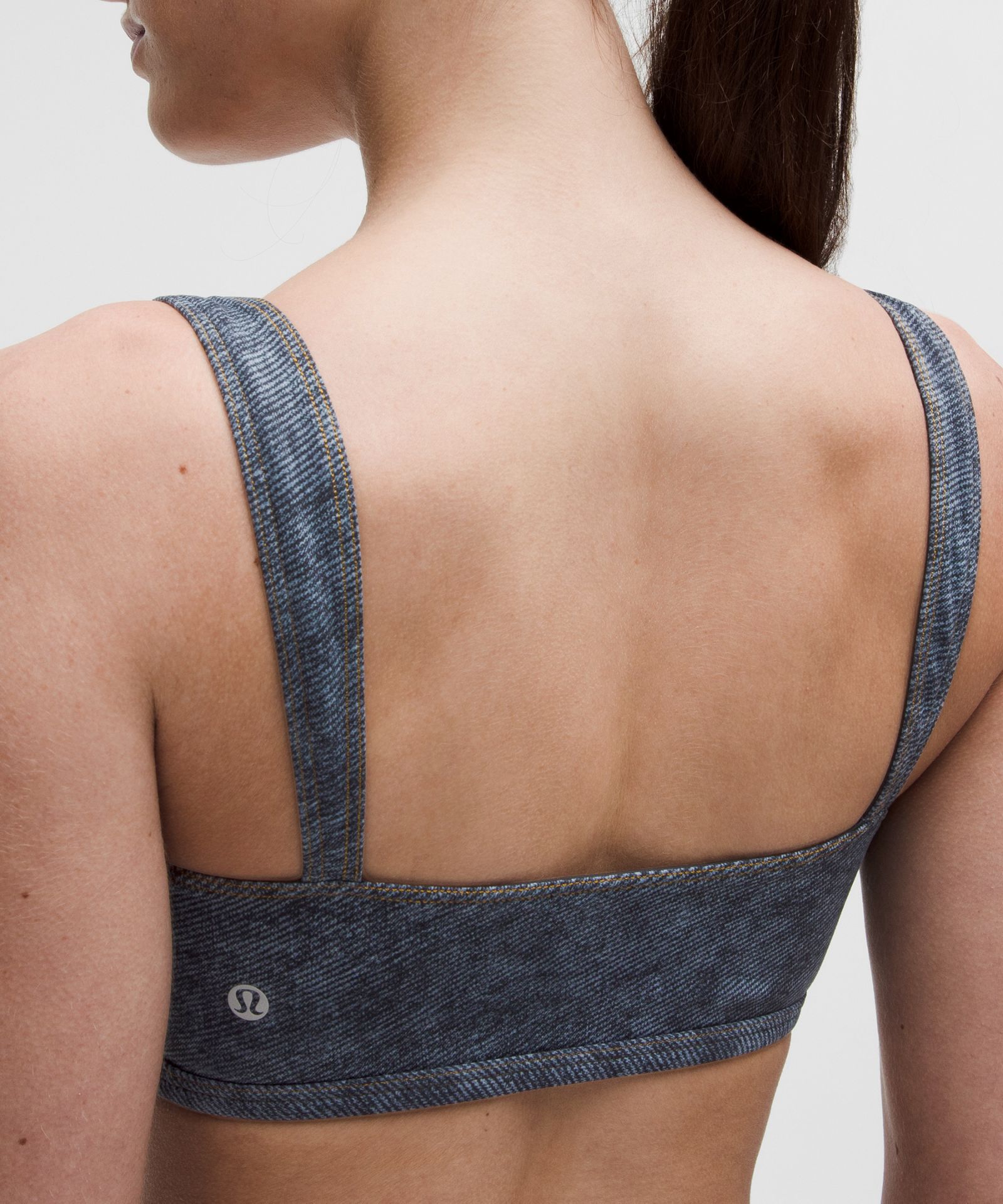Lululemon Everlux Sweetheart Bra Light Support, A/B Cup *Denim Dreams Set — фото 5