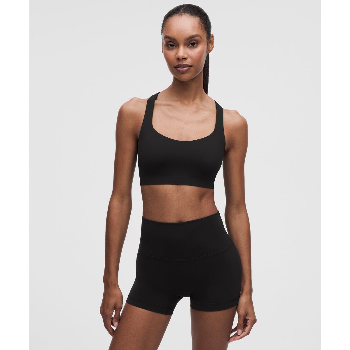 FlexyFlex Strappy Yoga Bra Light Support, A-C Cups