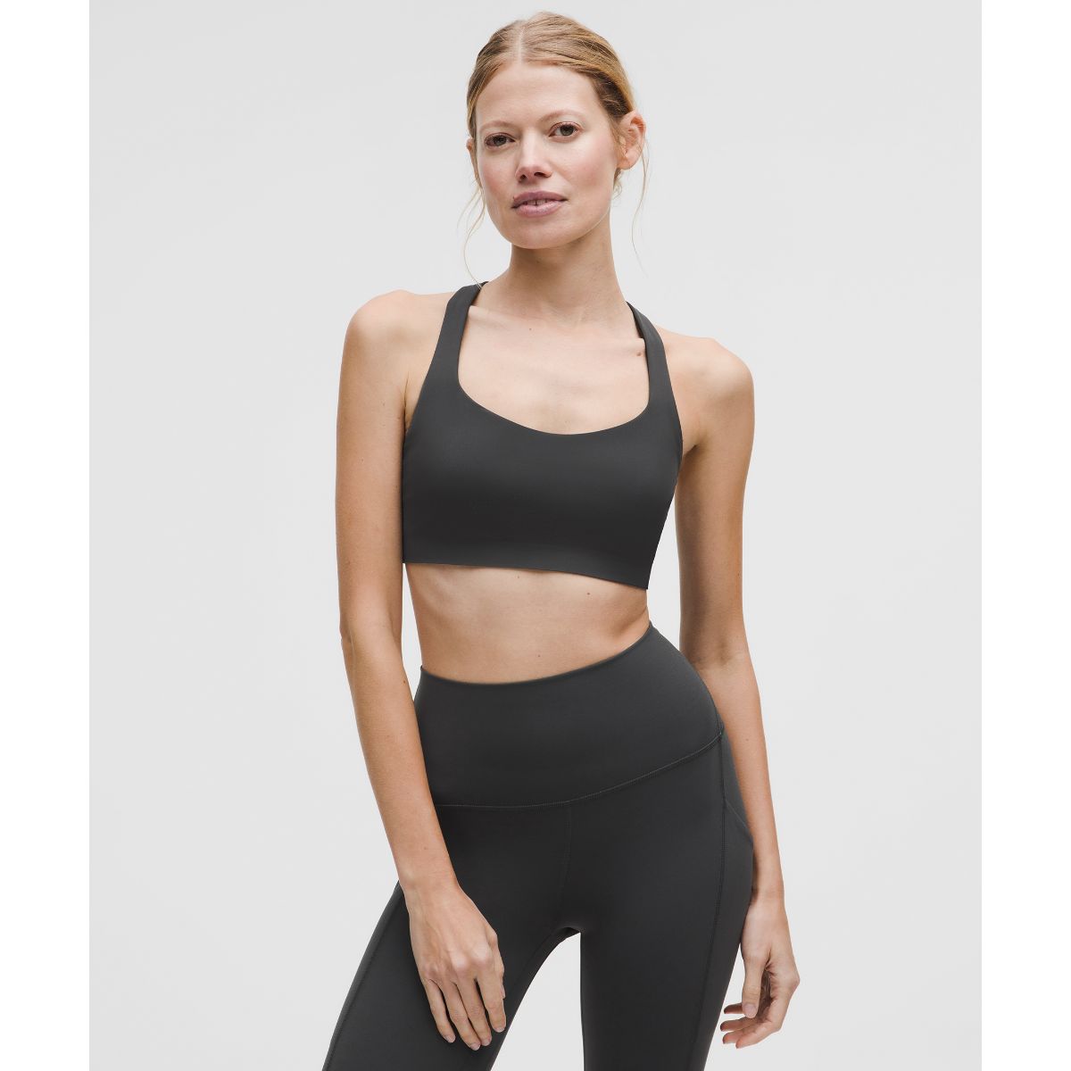 FlexyFlex Strappy Yoga Bra Light Support, A-C Cups