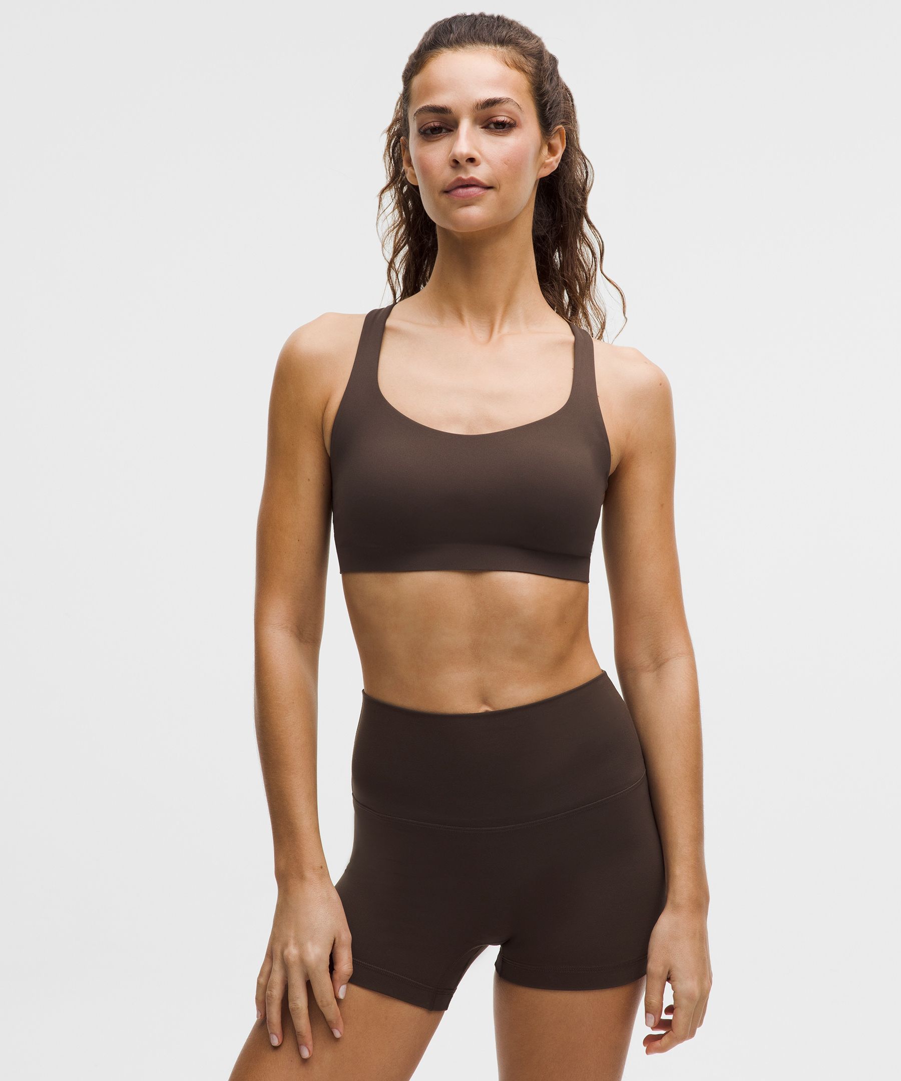 【新品】Lululemon ヨガブラ 6サイズ ホワイト 2枚セット Lululemon FlexyFlex T-Back Yoga Bra *Light Support, A-C Cups