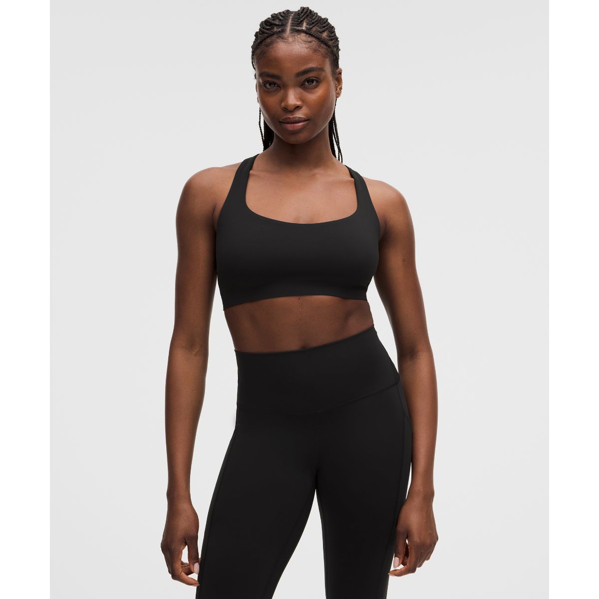 FlexyFlex Strappy Yoga Bra Light Support, D-DDD Cups