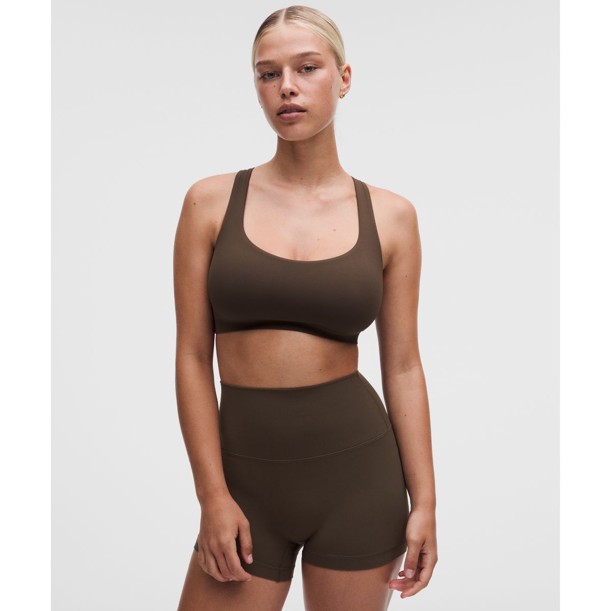FlexyFlex Strappy Yoga Bra Light Support, D-DDD Cups