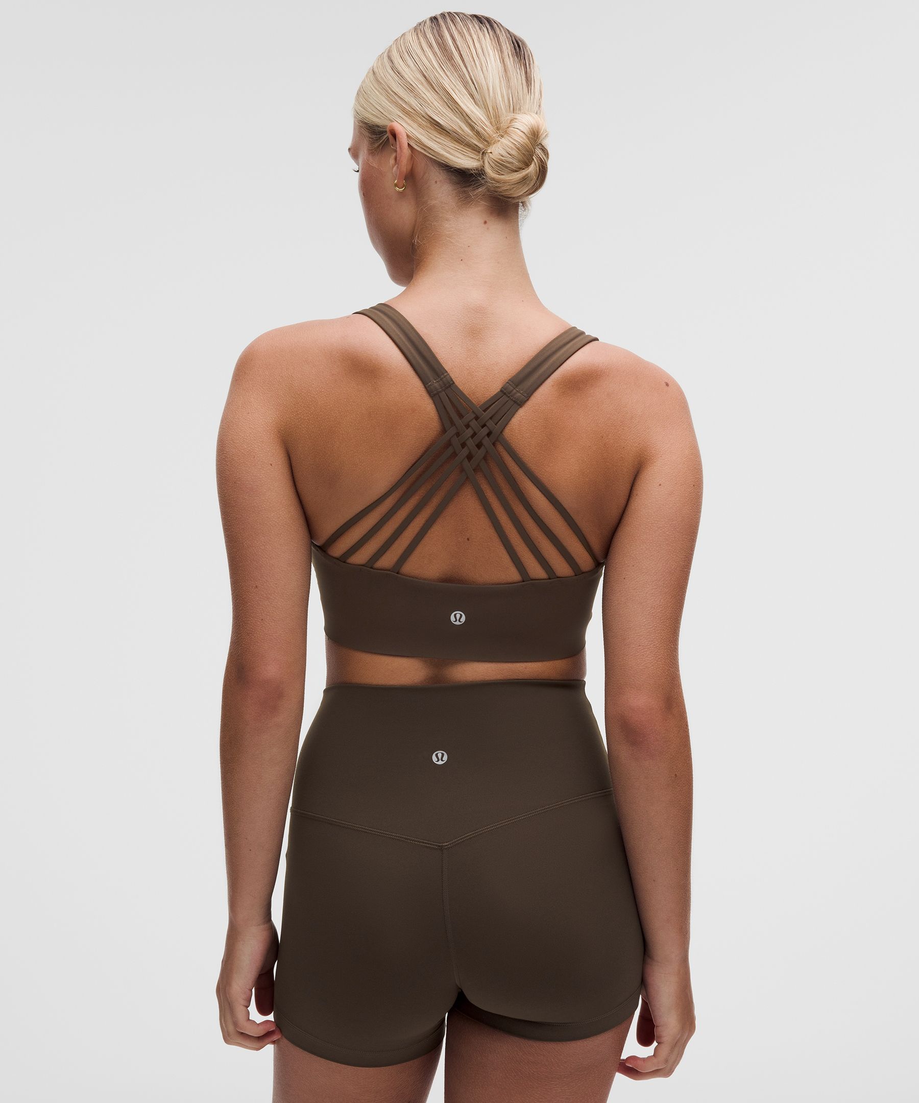 FlexyFlex Strappy Yoga Bra *Light Support, D-DDD Cups