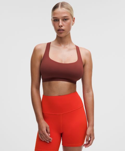 Женское бра для йоги Lululemon FlexyFlex Strappy на тонких бретелях