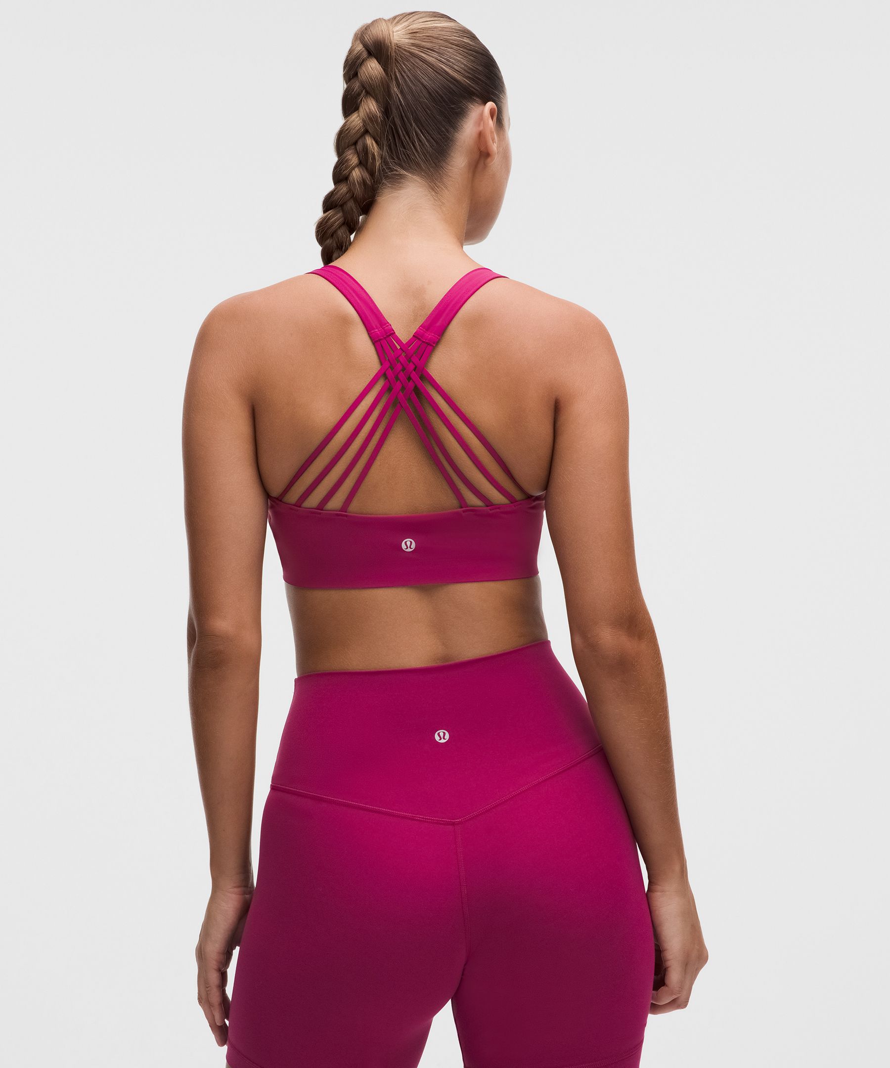 FlexyFlex Strappy Yoga Bra *Light Support, D-DDD Cups