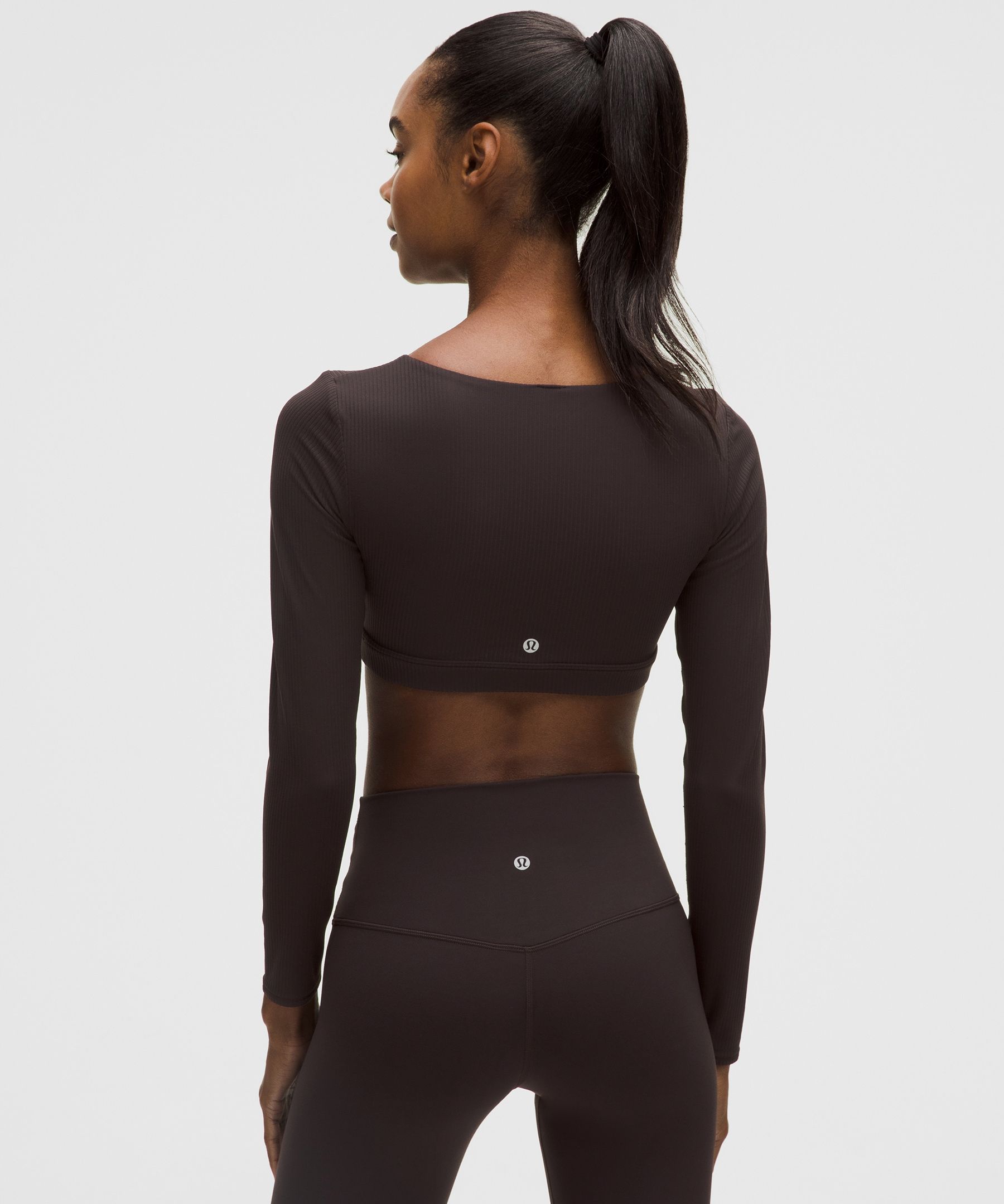 Lululemon Ribbed Nulu Long-sleeve Bra Top