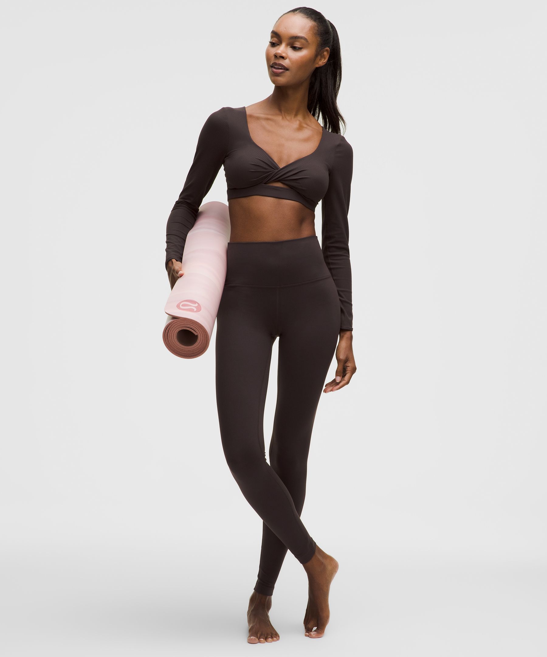 Lululemon Ribbed Nulu Long-sleeve Bra Top
