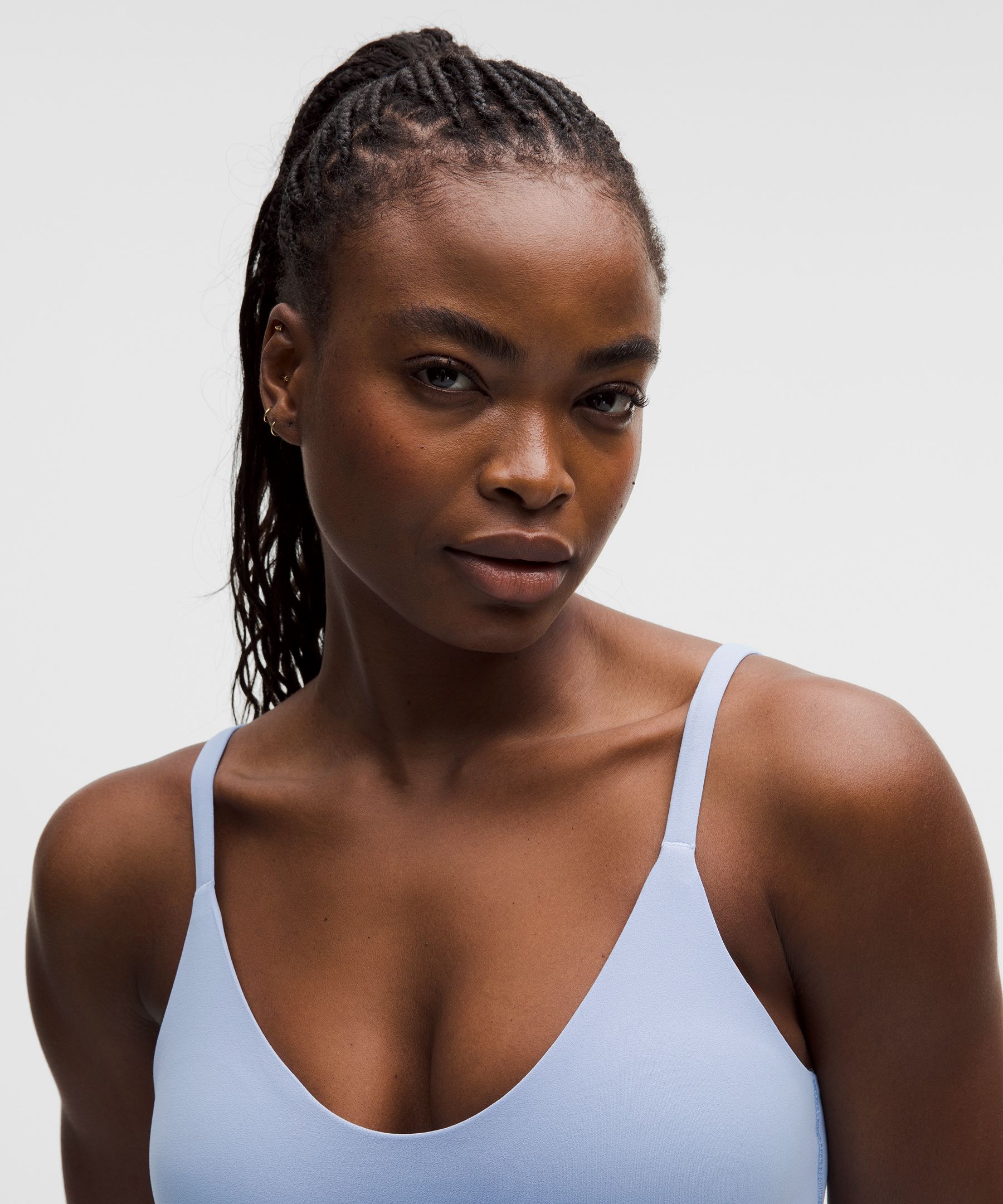 【新品未使用】lit Choker Set Cupra Tops ブラウン lululemon Focuser Scoop-Neck Bra Nulu *Light Support, C/D Cup