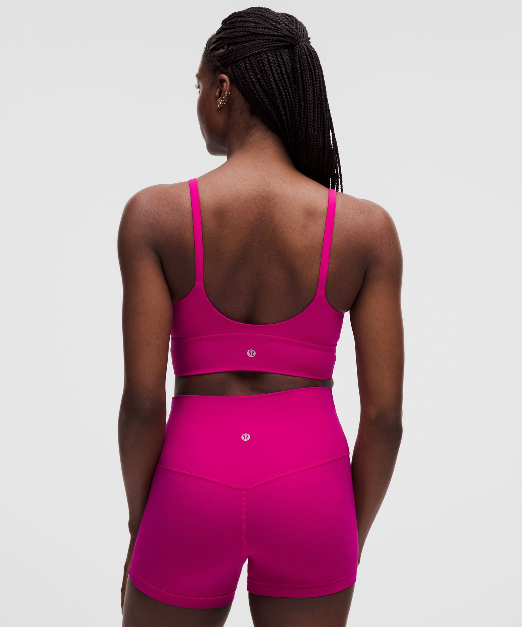 Bra lululemon Focuser de cuello redondo con Nulu, soporte ligero, copas C/D