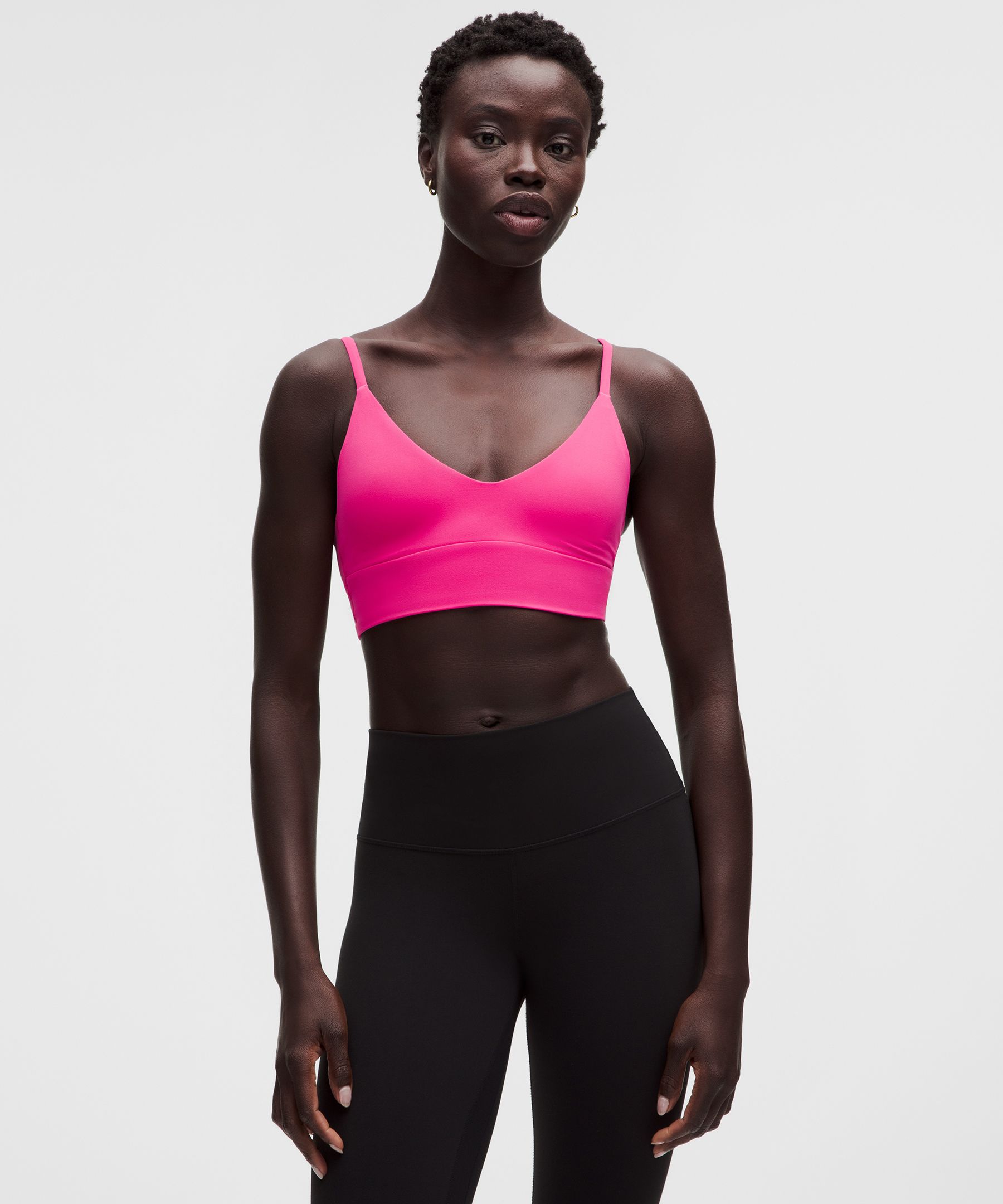 lululemon Focuser 低領運動內衣 *低強度支撐，A/B 罩杯