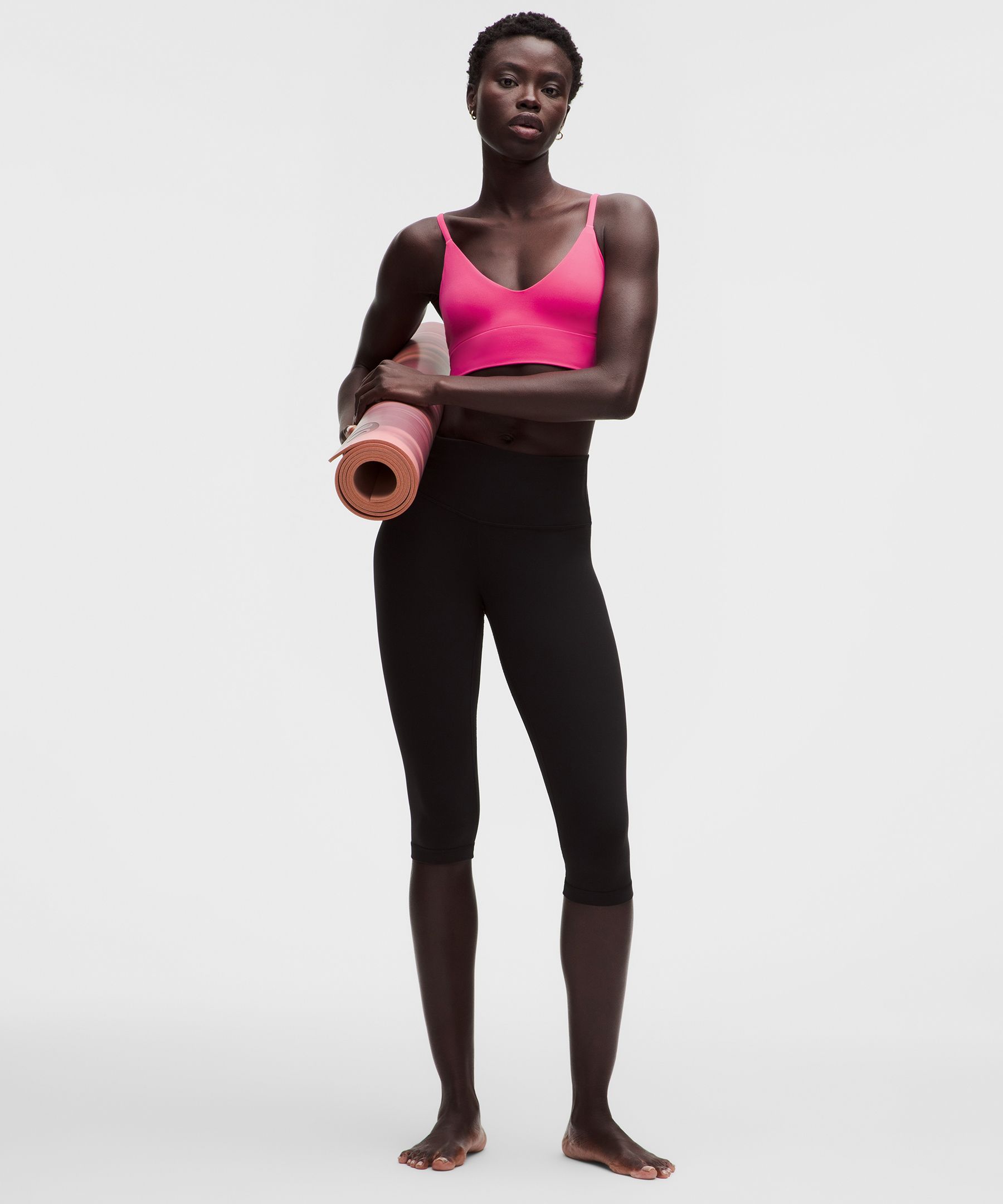lululemon Focuser 低領運動內衣 *低強度支撐，A/B 罩杯