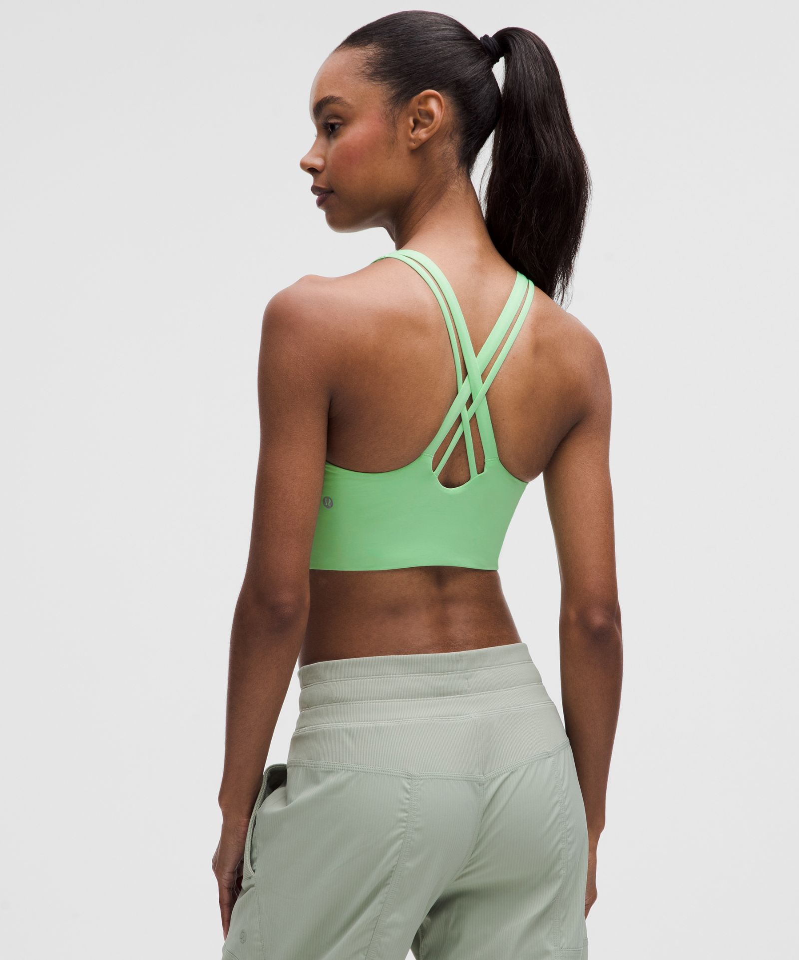 Женское удлинённое бра Lululemon Energy средней поддержки — фото 2