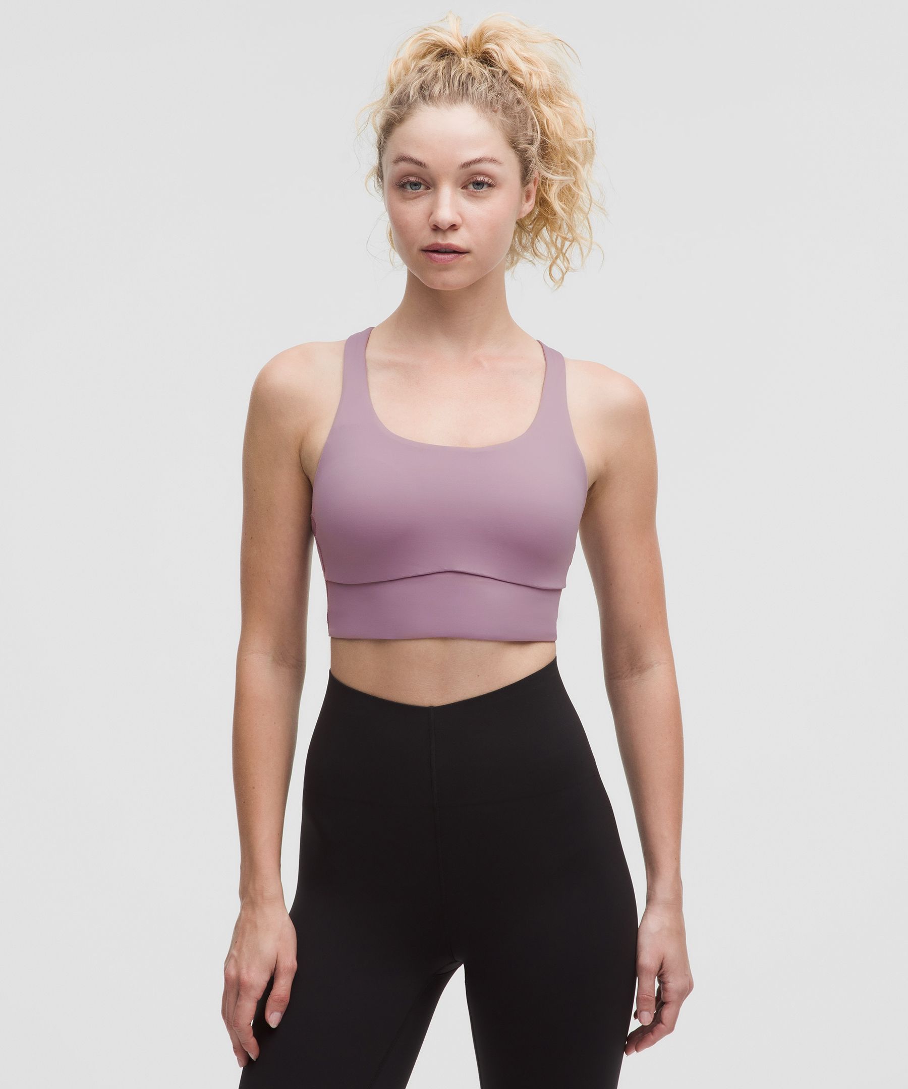 lululemon Energy Longline Bra Medium Support, B-D Cups Evolve