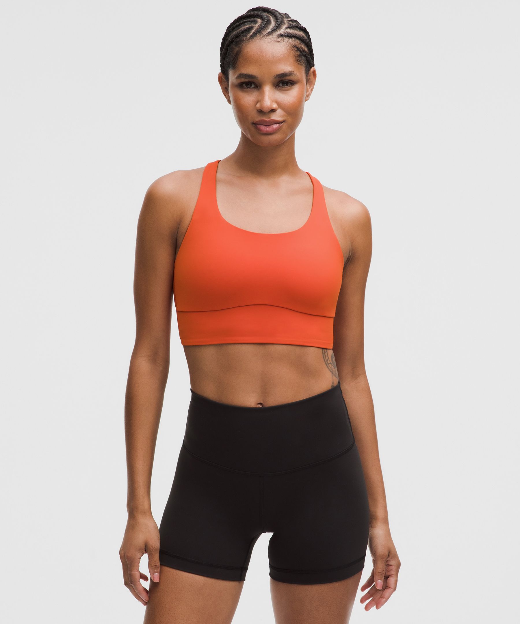 lululemon Energy Longline Bra Medium Support, B-D Cups 