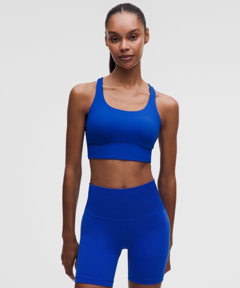 Женское удлинённое бра Lululemon Energy средней поддержки