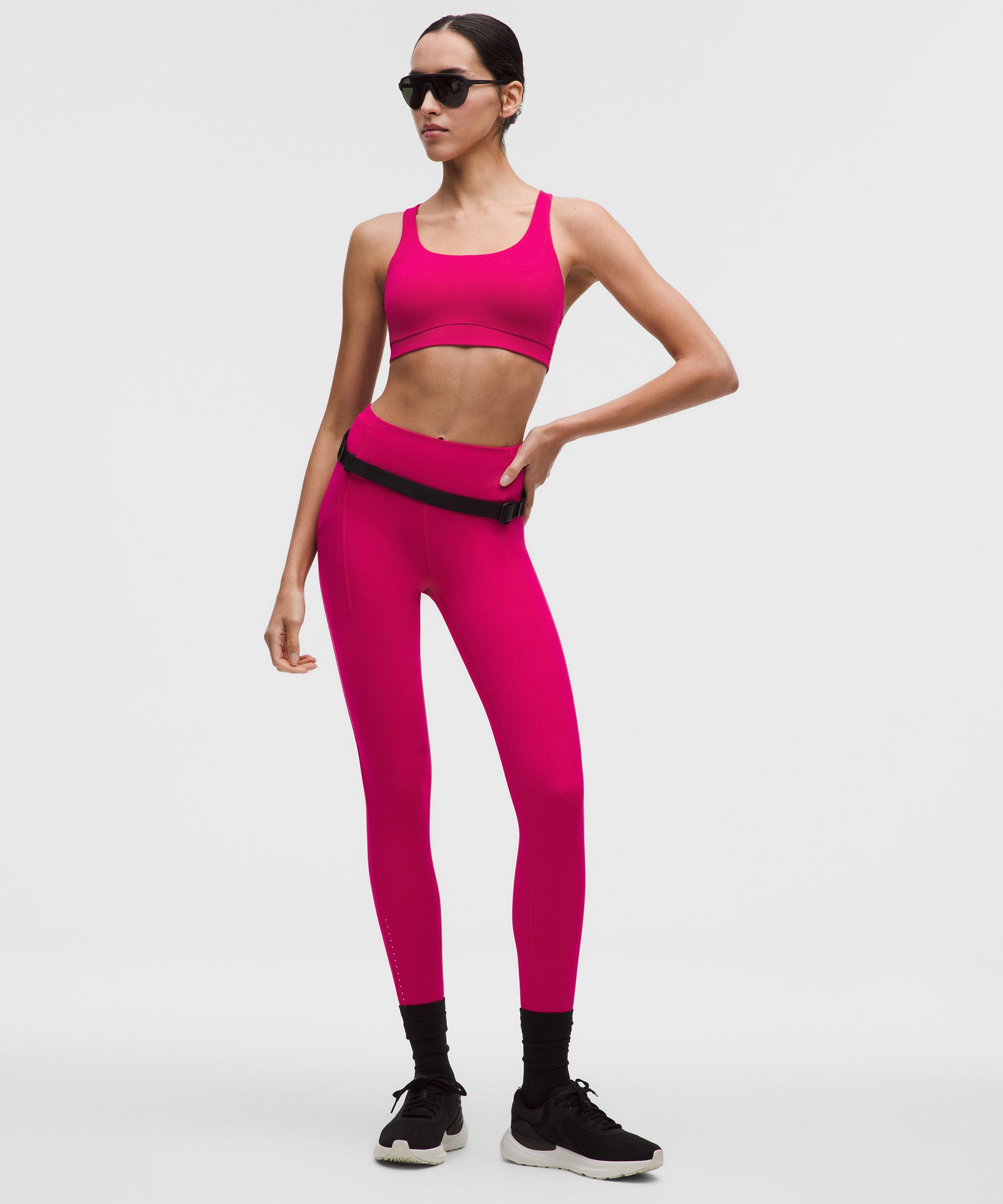 Lululemon Energy Bra Medium Support, B-d Cups In Pink