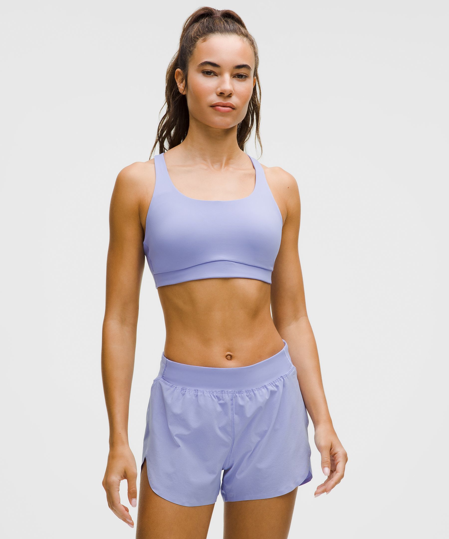 Lululemon Energy Bra Medium Support, B-d Cups In Blue