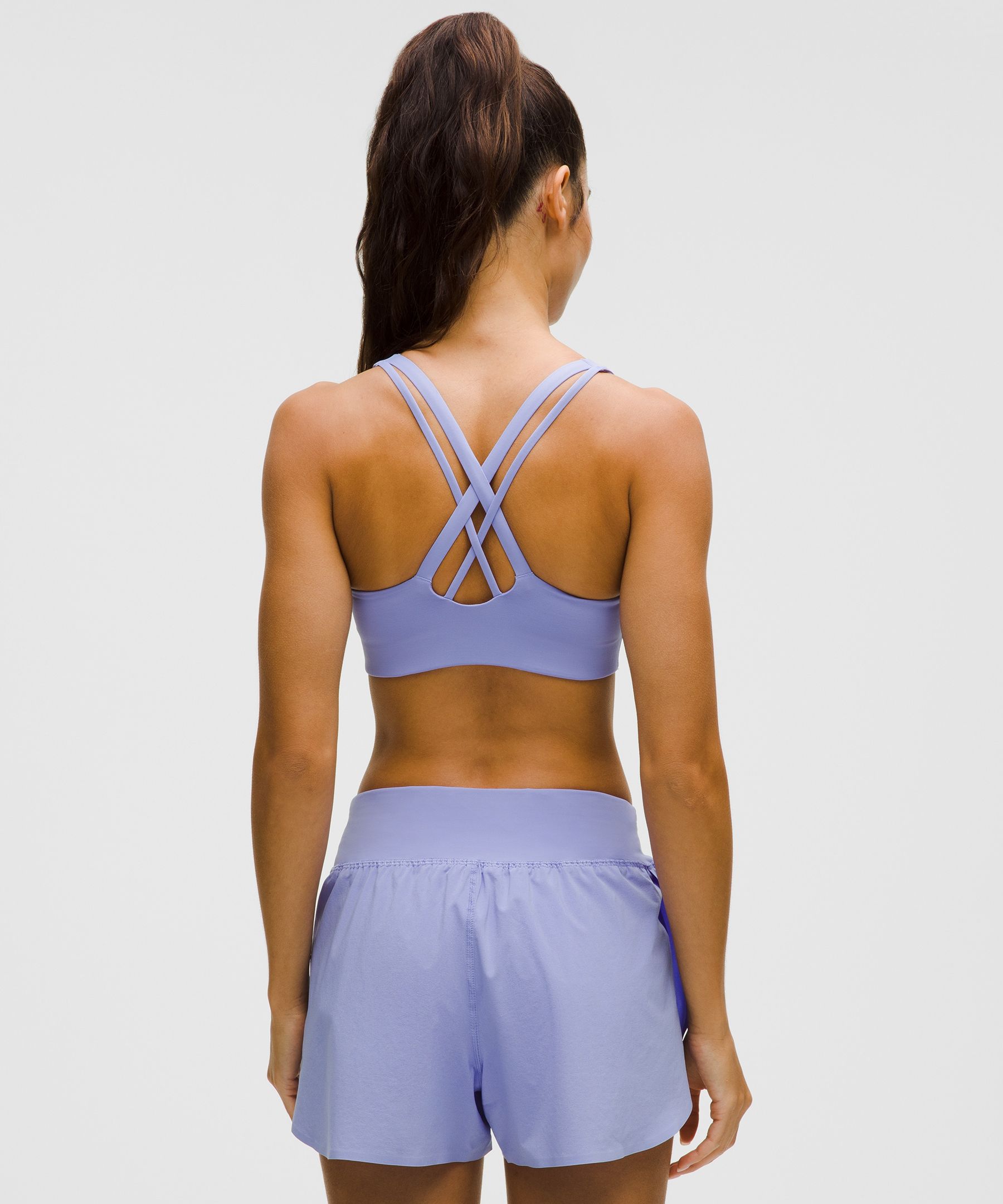 Lululemon Energy Bra Medium Support, B-d Cups In Blue