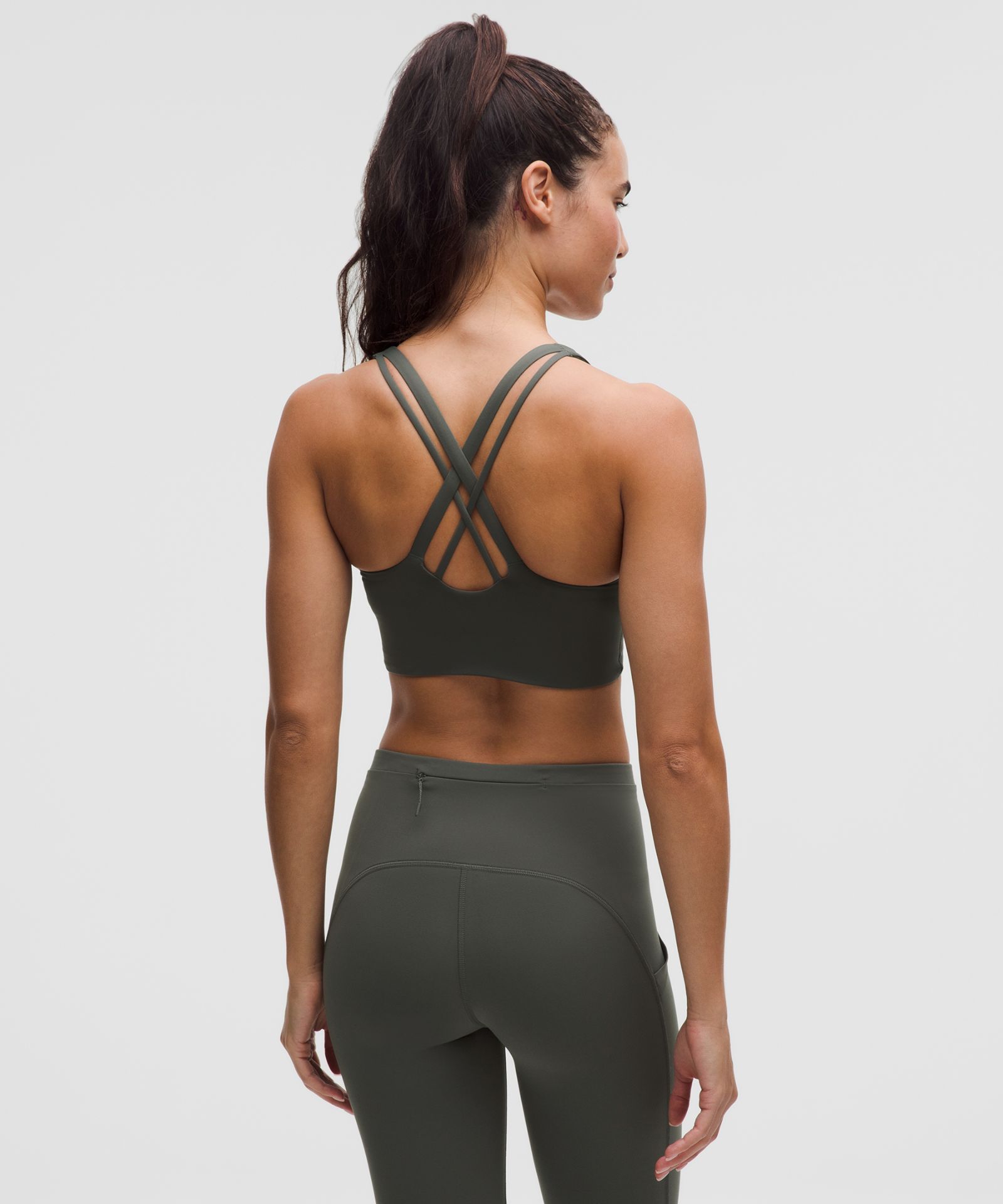 Lululemon Energy Longline Bra Medium Support, B–D Cups Evolve *Move in Nature — фото 2