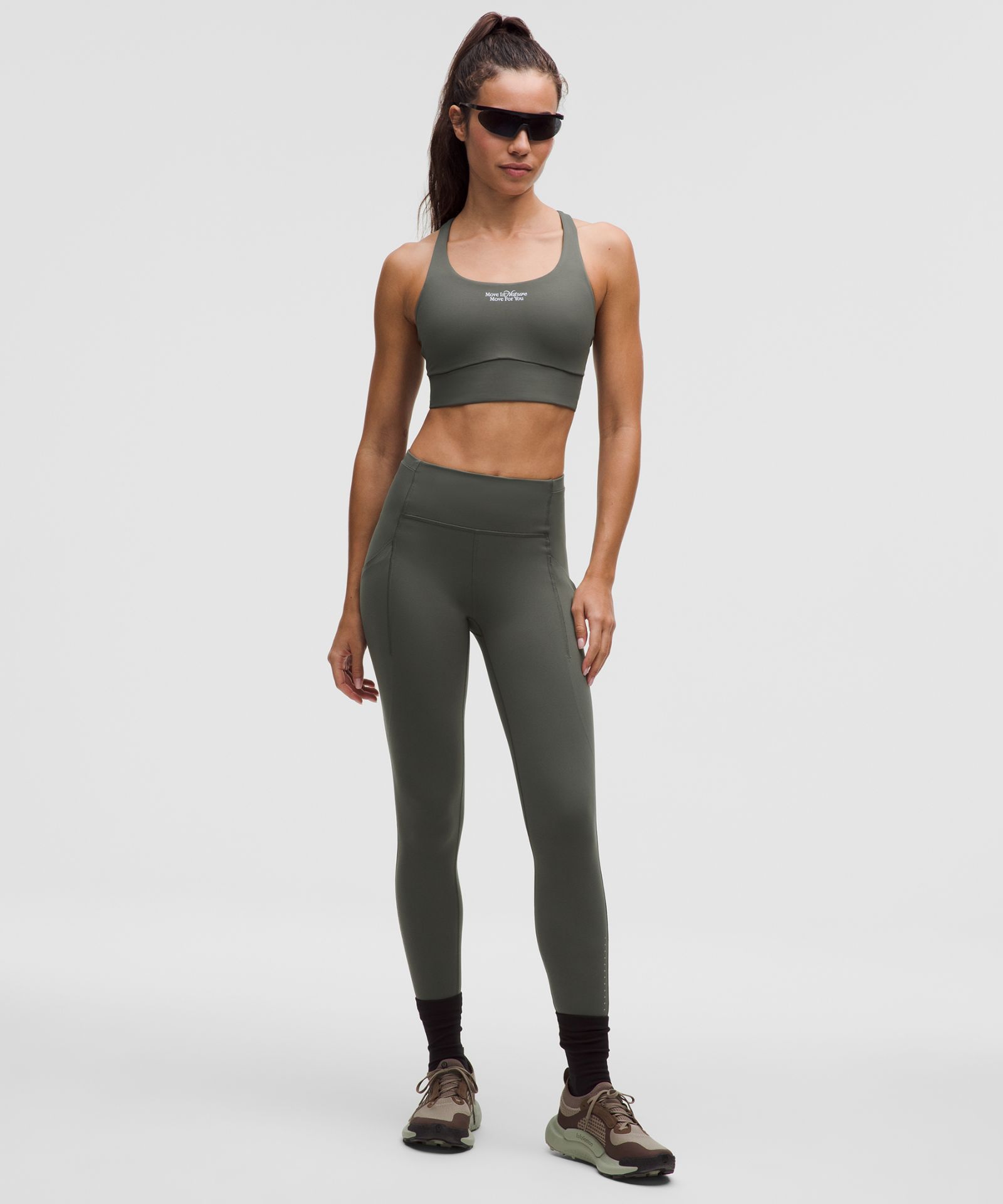 Lululemon Energy Longline Bra Medium Support, B–D Cups Evolve *Move in Nature — фото 3