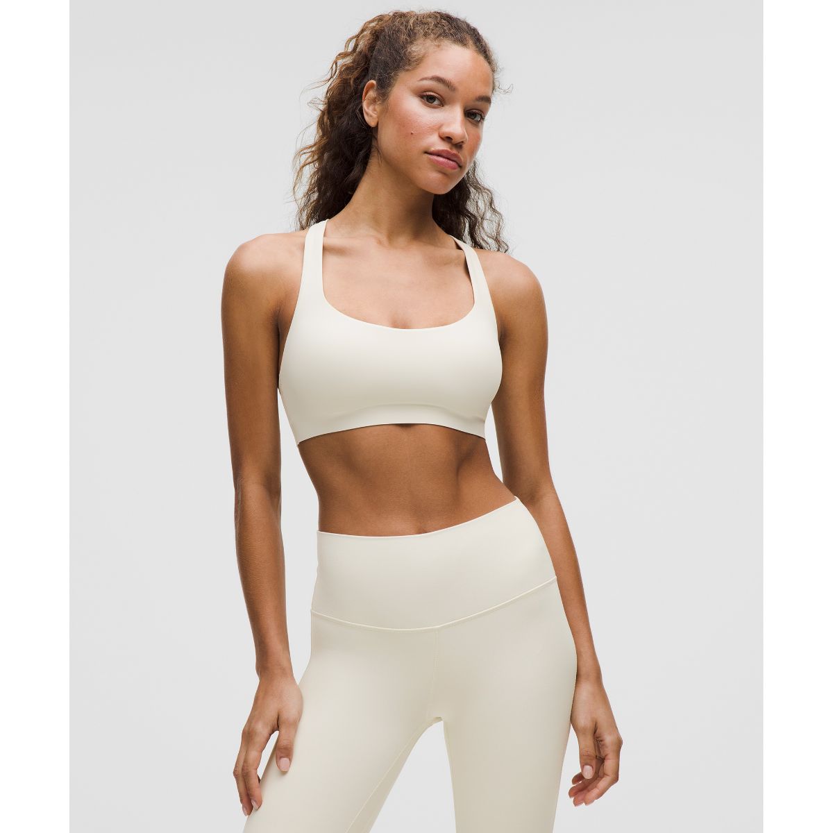 FlexyFlex Strappy Yoga Bra Light Support, A-C Cups